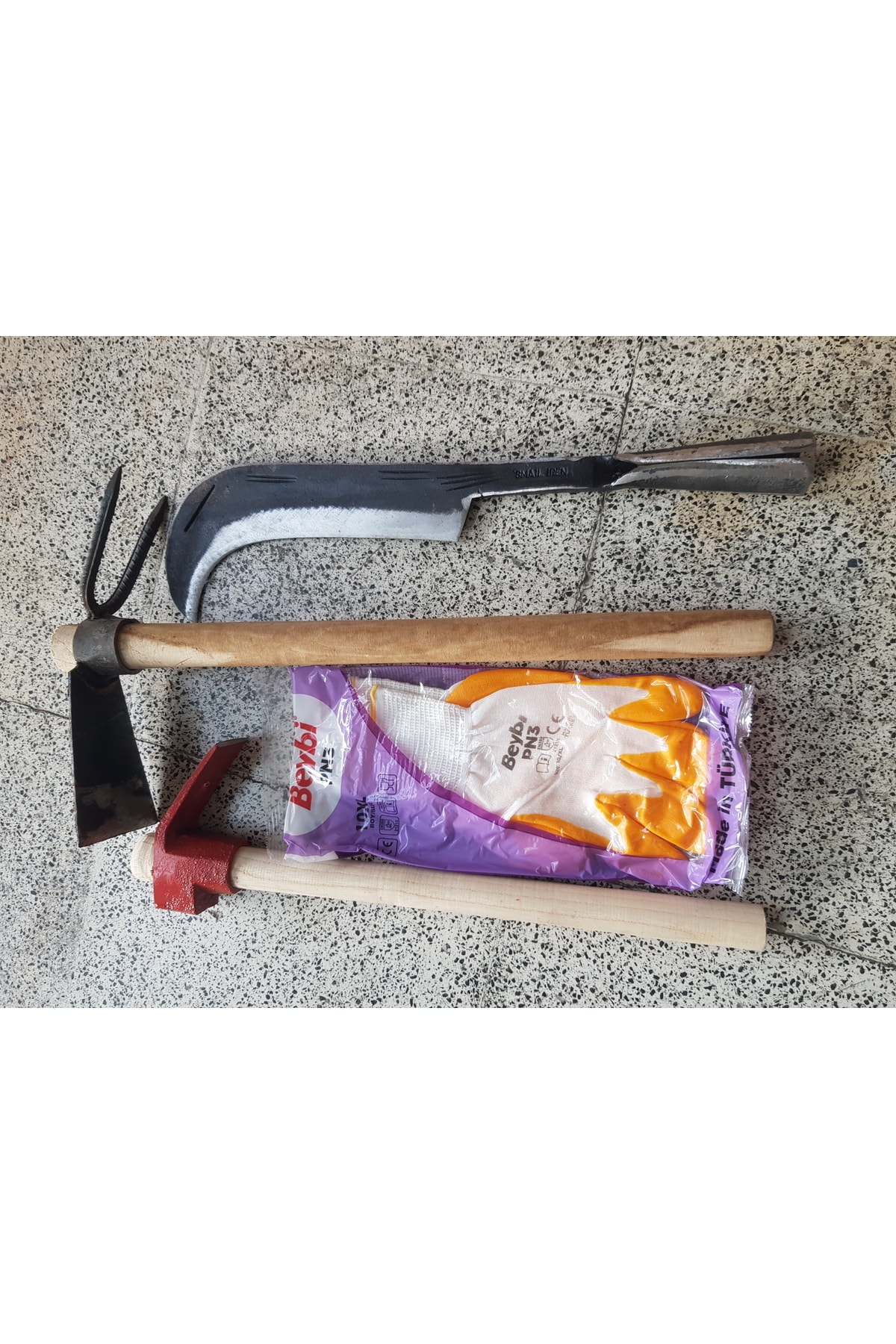 Bahçe Seti 1 Tahra Çapa Eldiven Keser 3