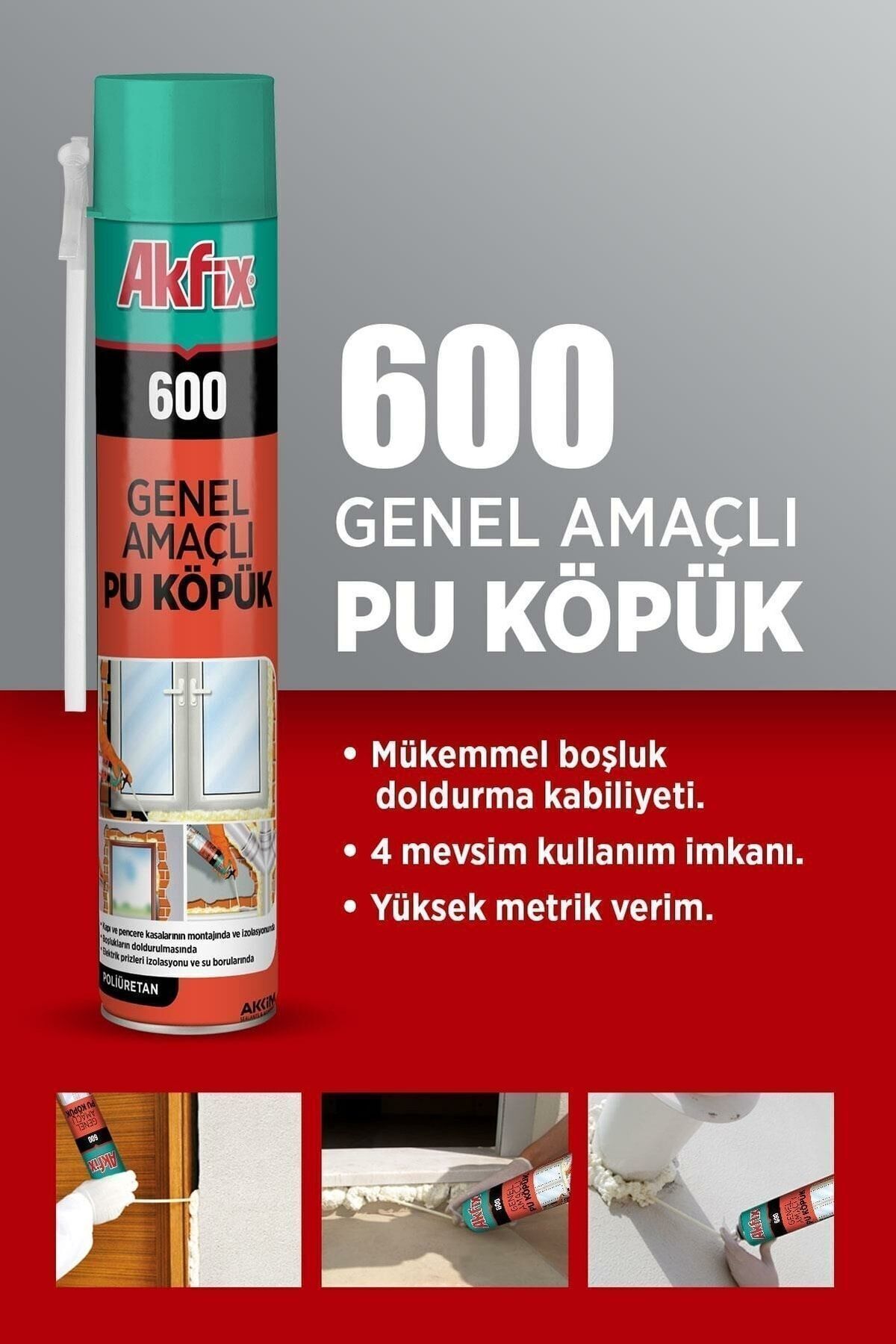 Pu Foam Multı Purpose Köpük 600 gr 2