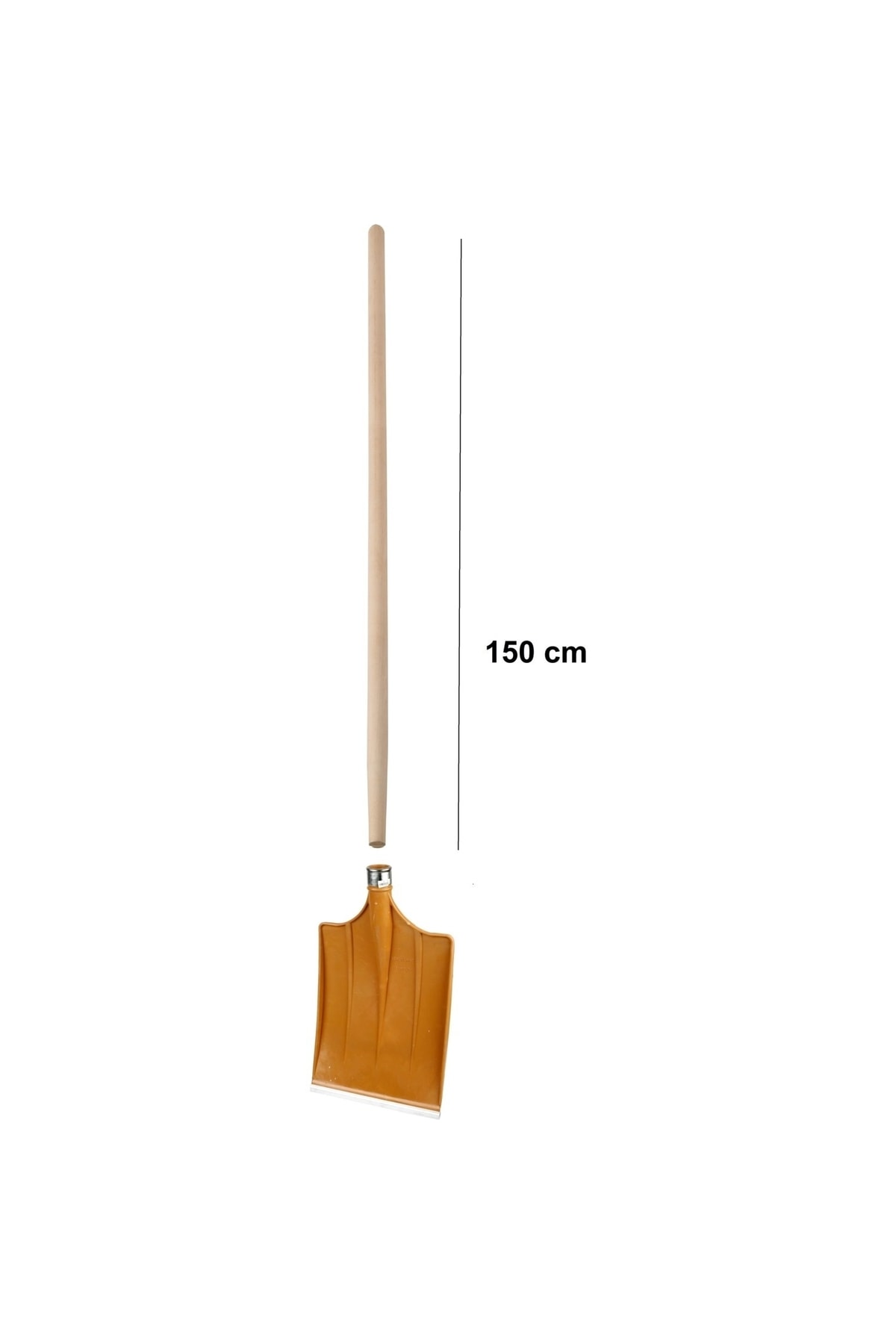 Saplı Kar Küreği Kar Küreme Sert Plastik 1
