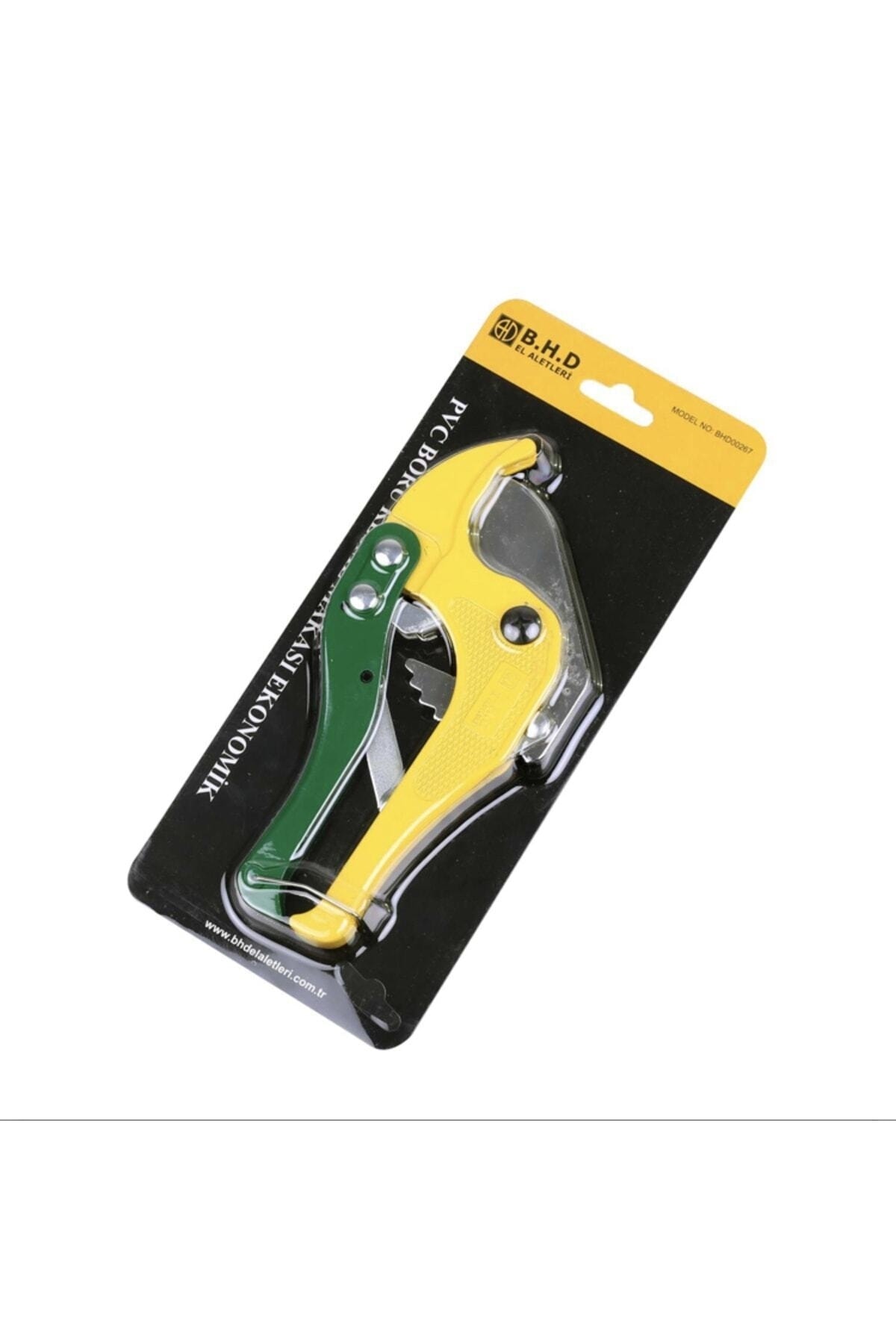 Bhd Pvc Boru Kesme Makası Sarı Ekonomik 42 Mm