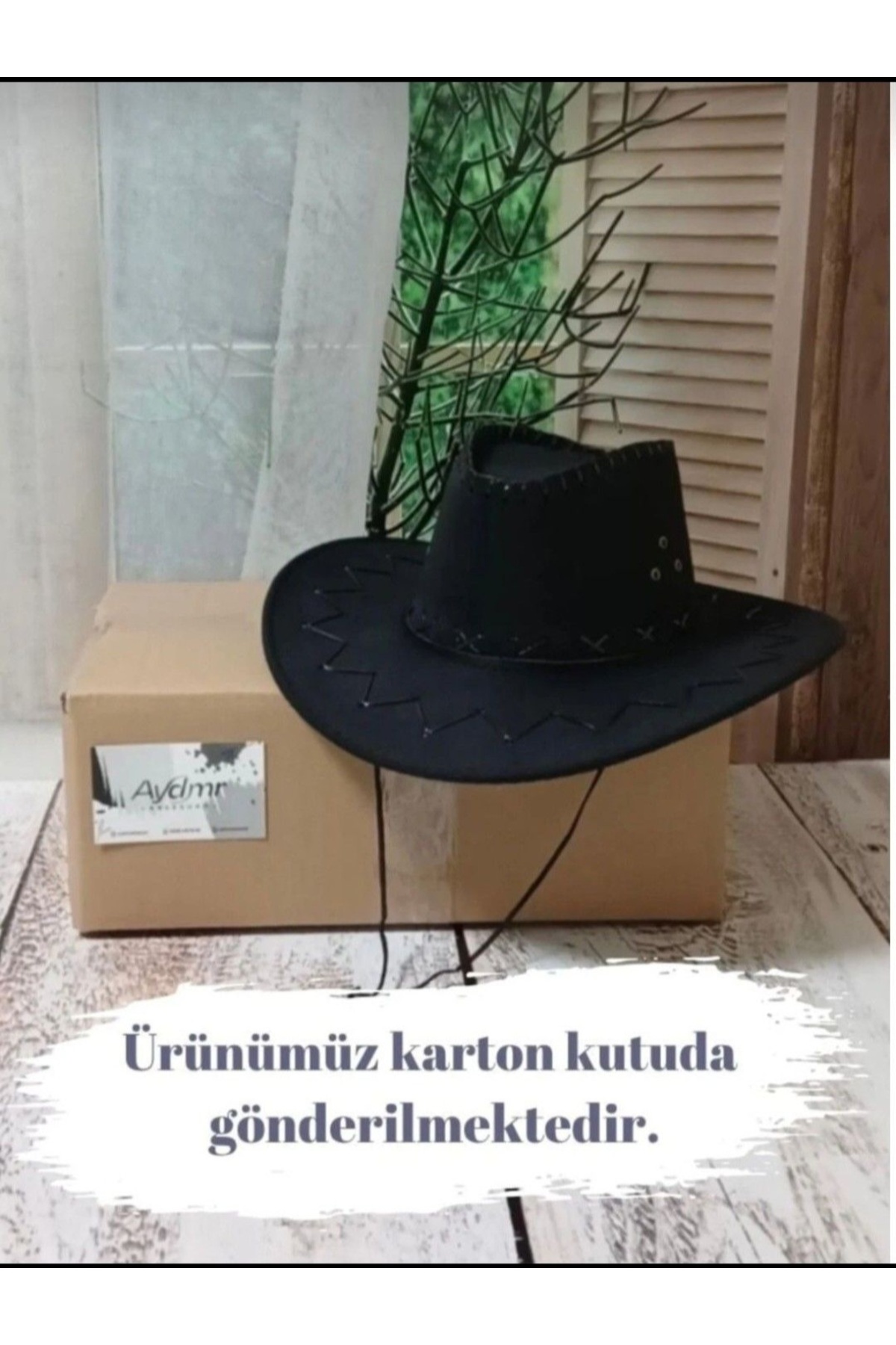 Aydmr Aksesuar Kovboy Şapka 1