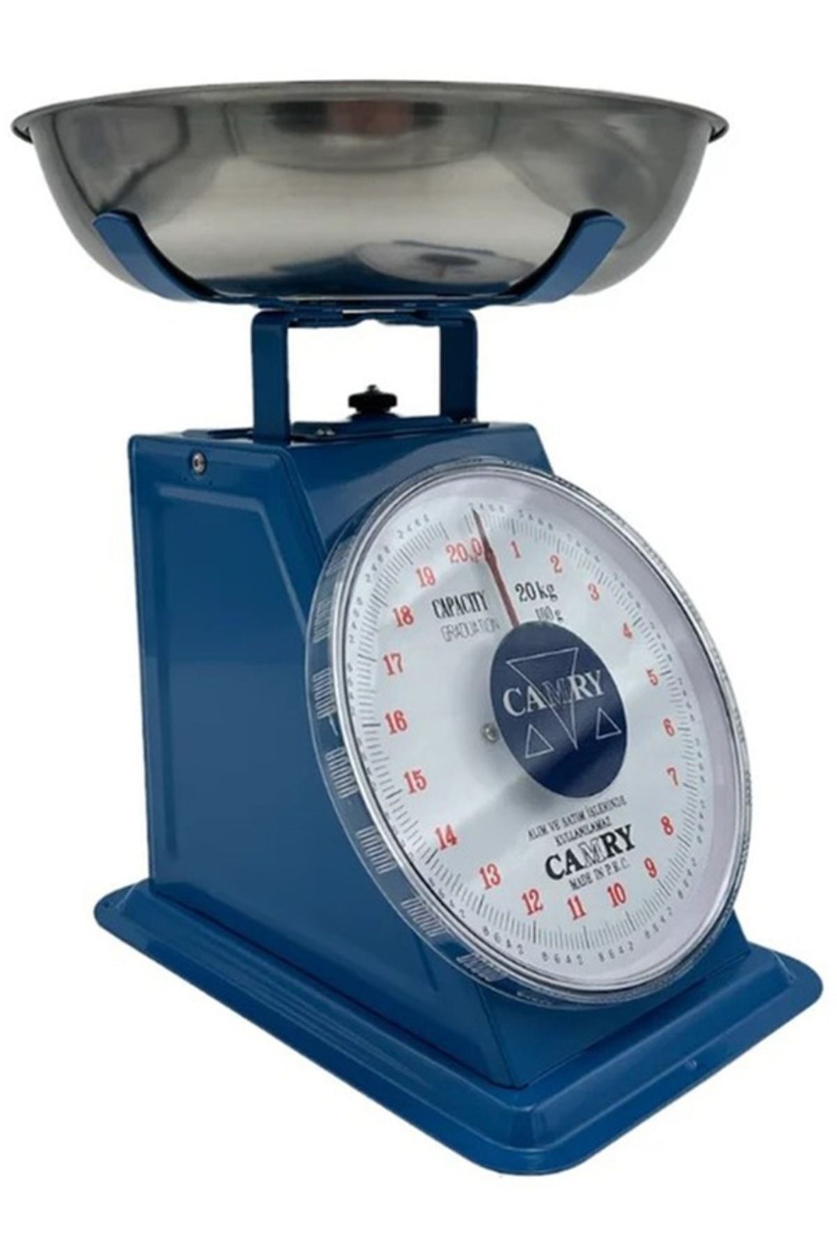 Mekanik Ibreli Paslanmaz Kefeli Terazi 20 Kg 3
