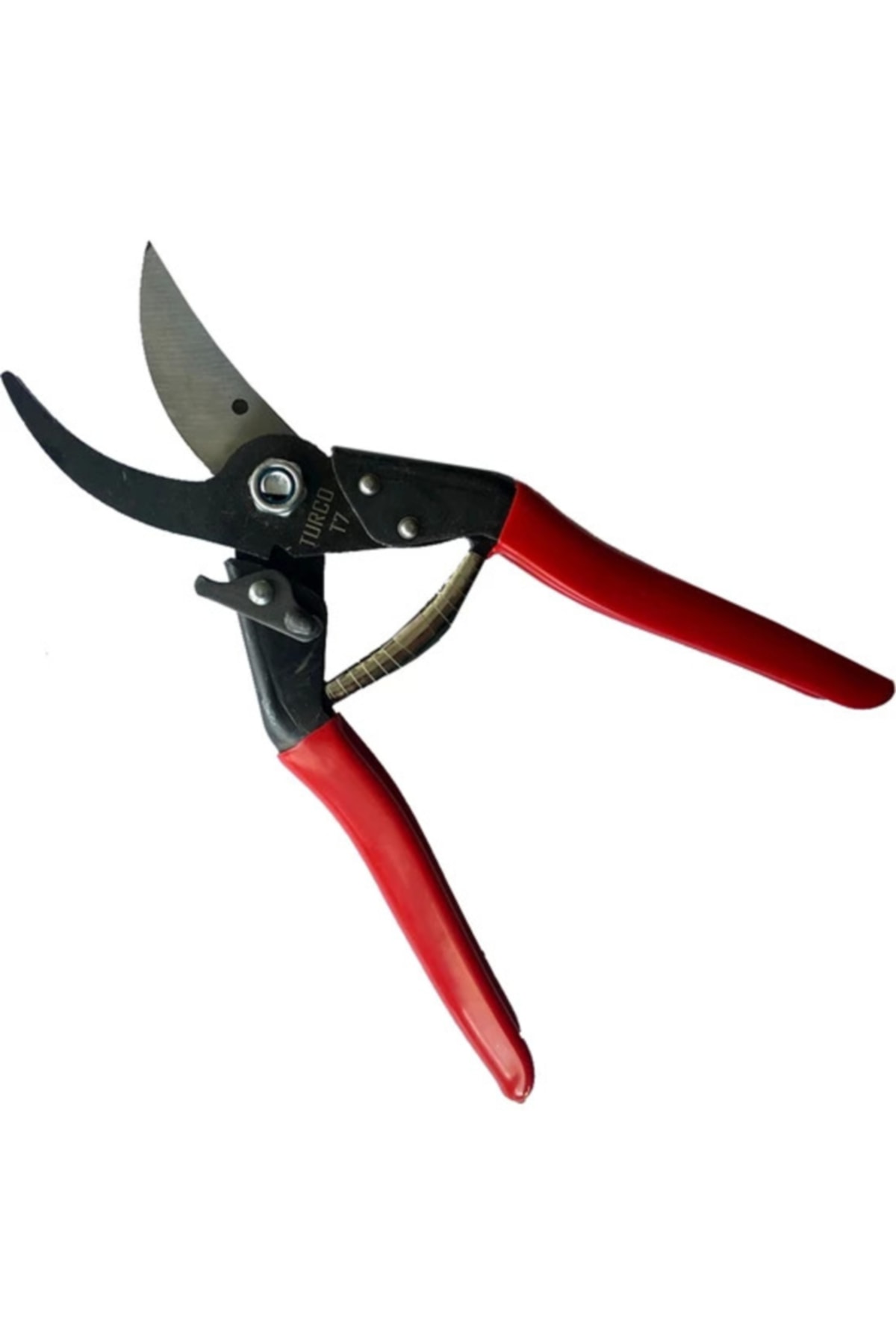 Turco T7 Değişken Ağızlı Bahçe Ağaç Bağ Budama Makası + Saplı Ağaç Budama Testeresi 300 Mm - 1