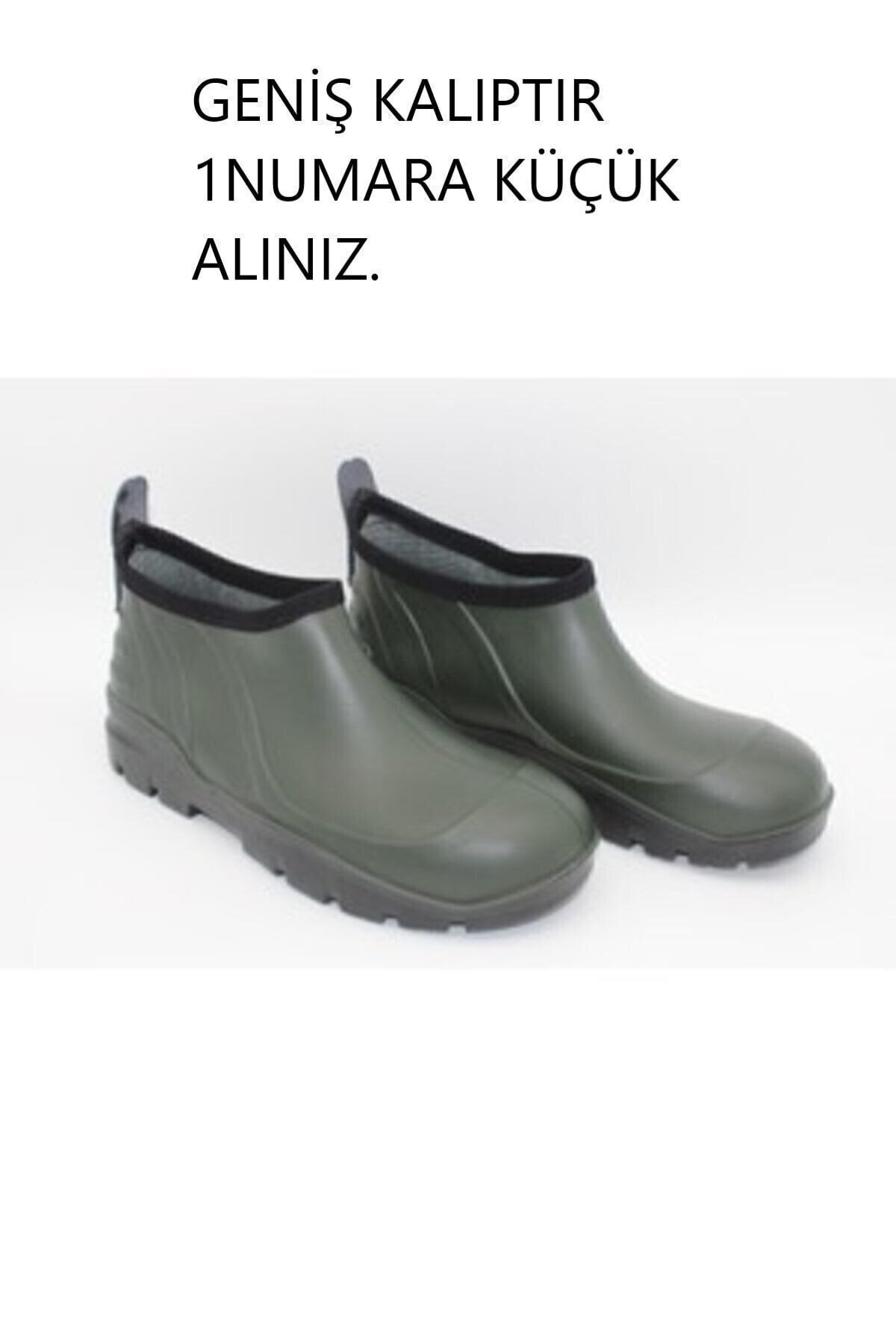 Arısan/ Kaymaz Taban Yeşil Kısa Bahçe Çiftçi Arazi Iş Ayakkabısı 2