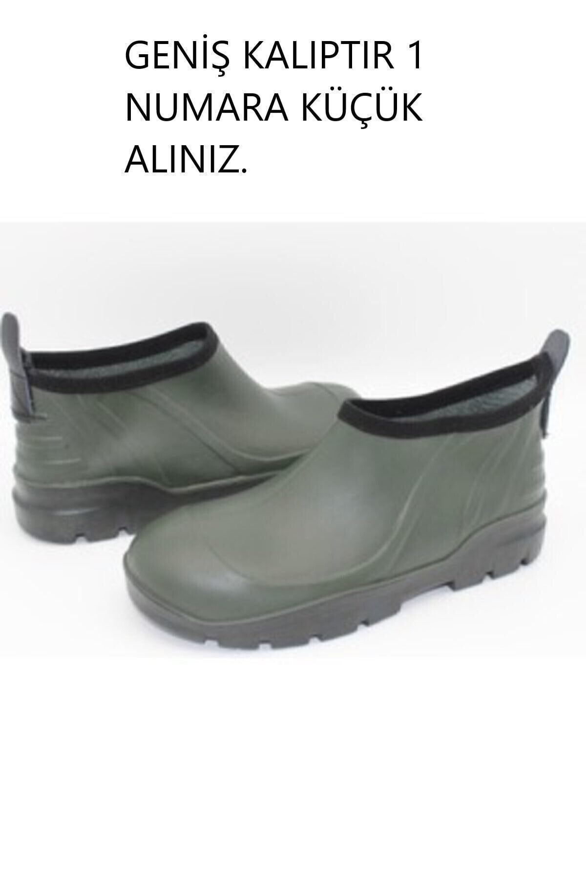 Arısan/ Kaymaz Taban Yeşil Kısa Bahçe Çiftçi Arazi Iş Ayakkabısı 3