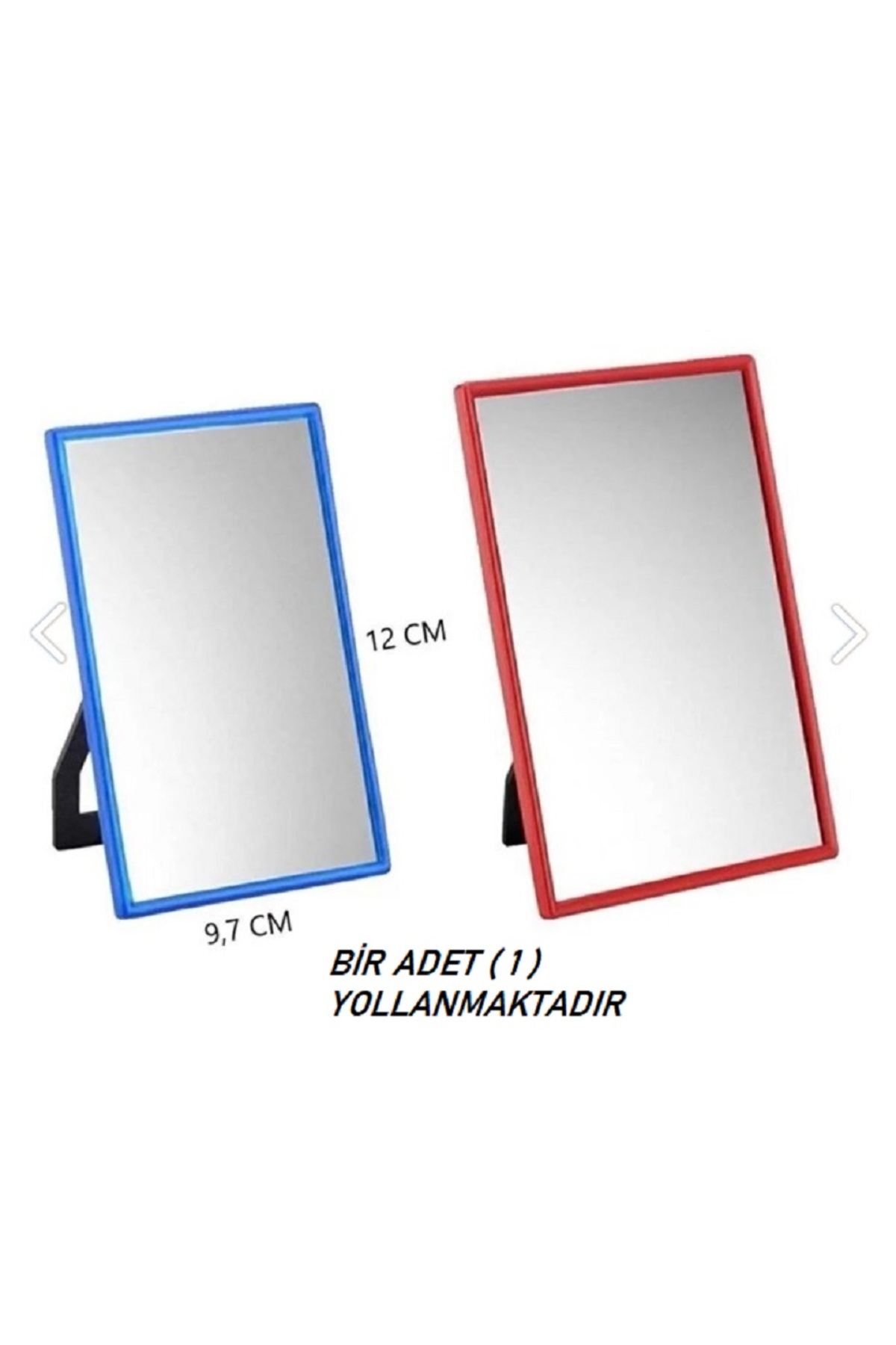 Koçlar Mini Katlanır Köşeli Katlanabilir Ayna Masa Aynası Tıraş Aynası No:12 4 Adet