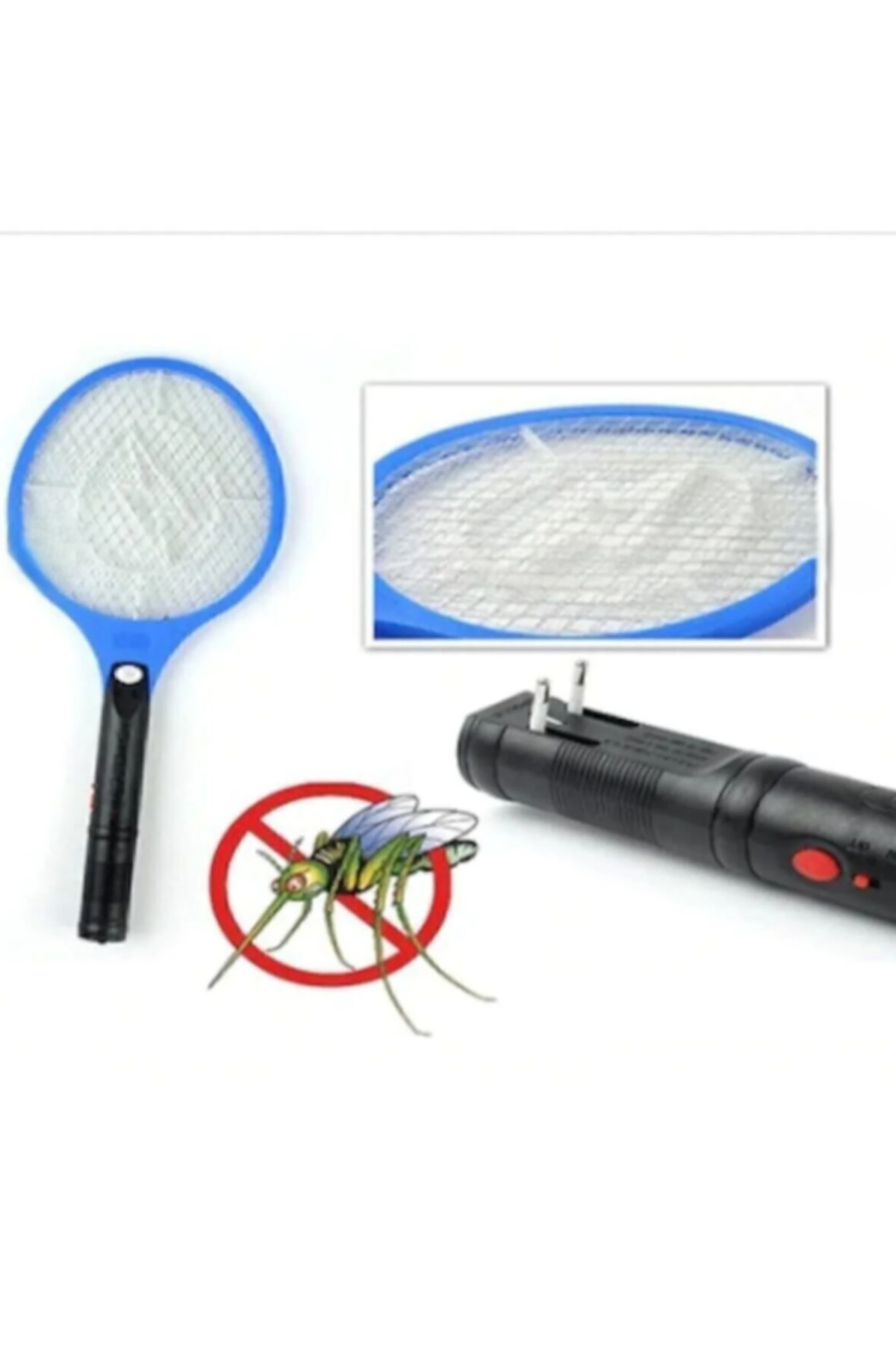Pr-330 Elektronik Şarjlı Sinek Ve Haşere Öldürücü Raket 3