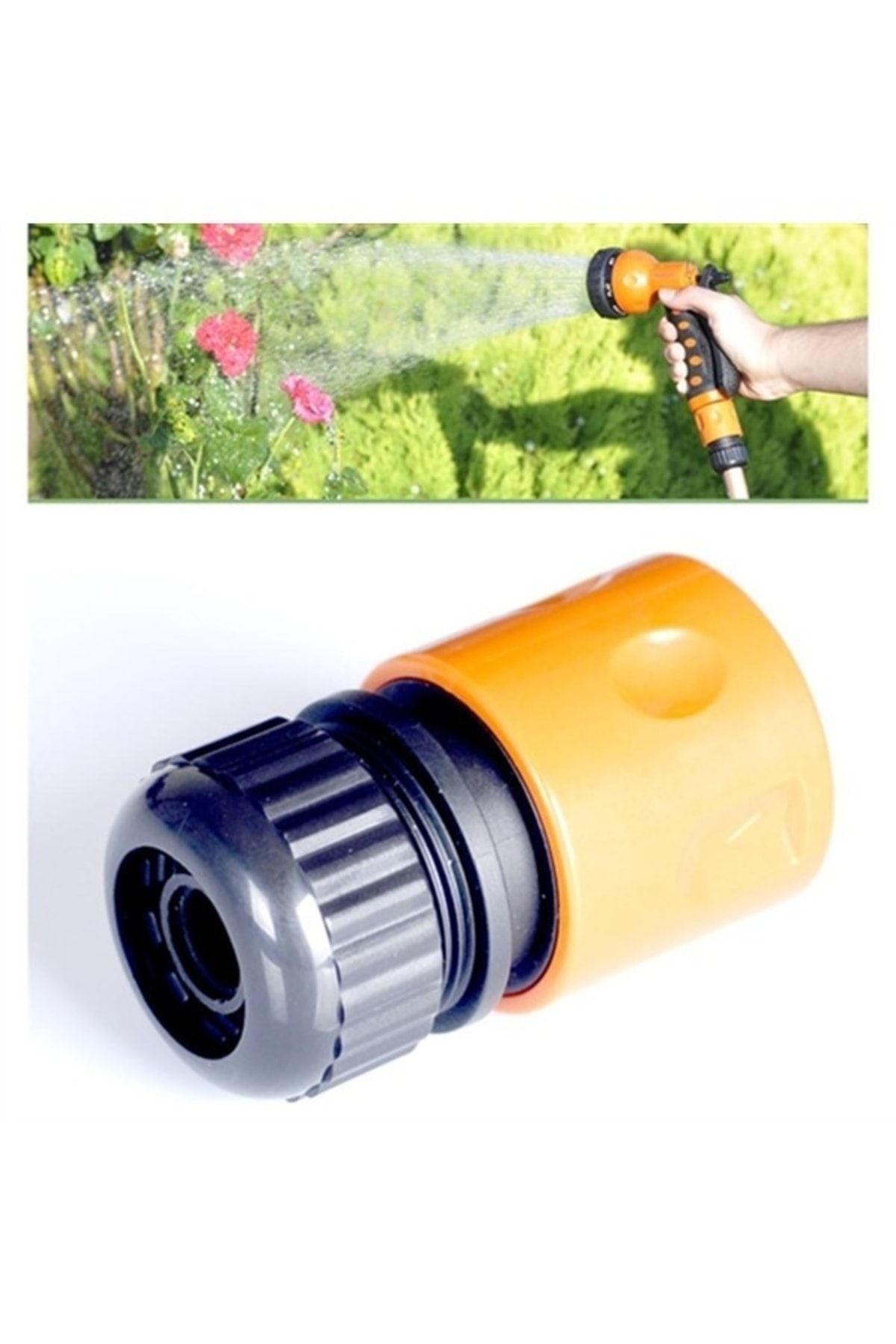 Fıskiye Ayarlı Lens Seti 1/2 3/4 Hortumlara Uyumludur 3