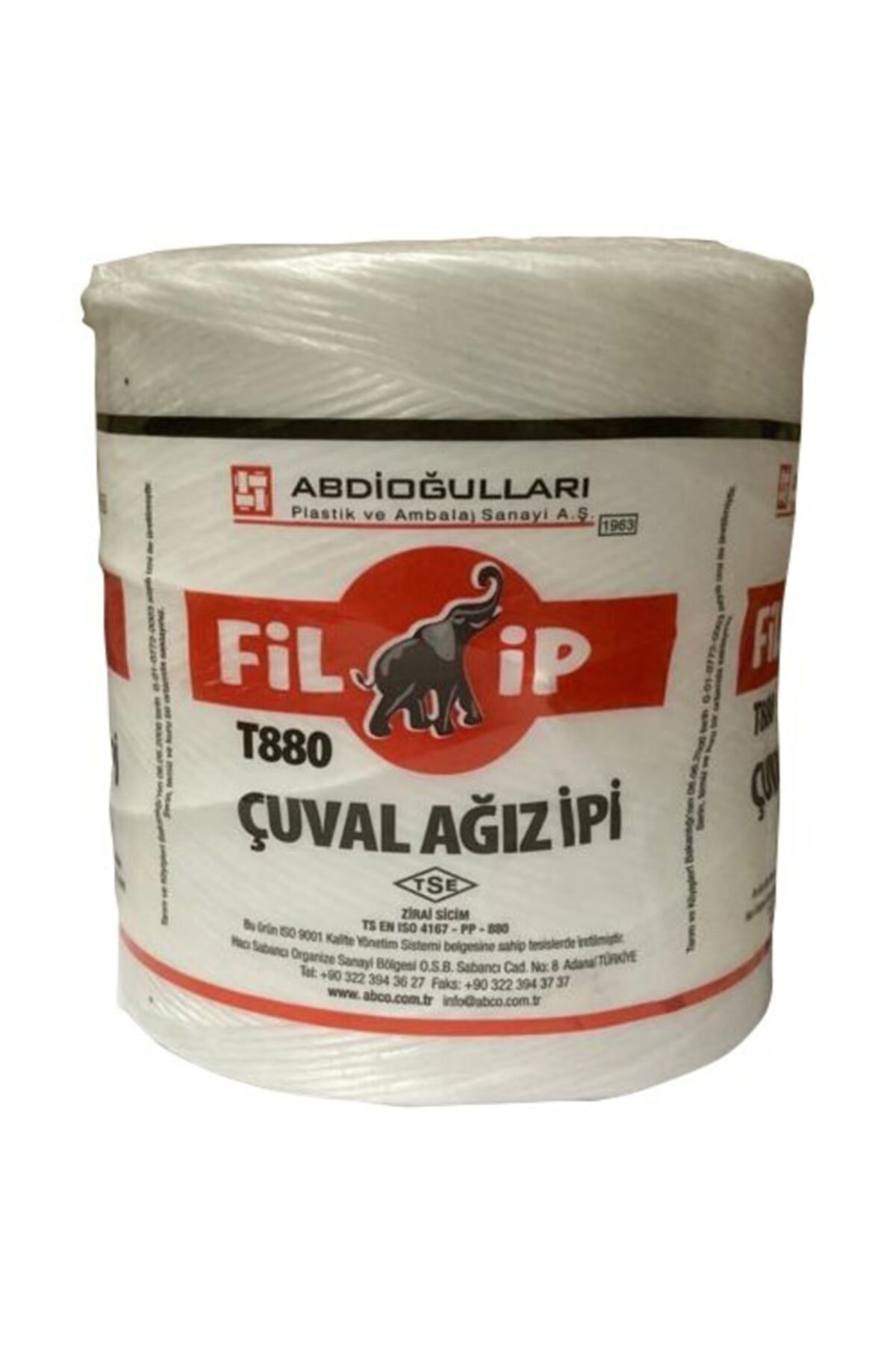 Ip Beyaz Çuval Ağzı % 100 Fibrilize Ip 1000 gr
