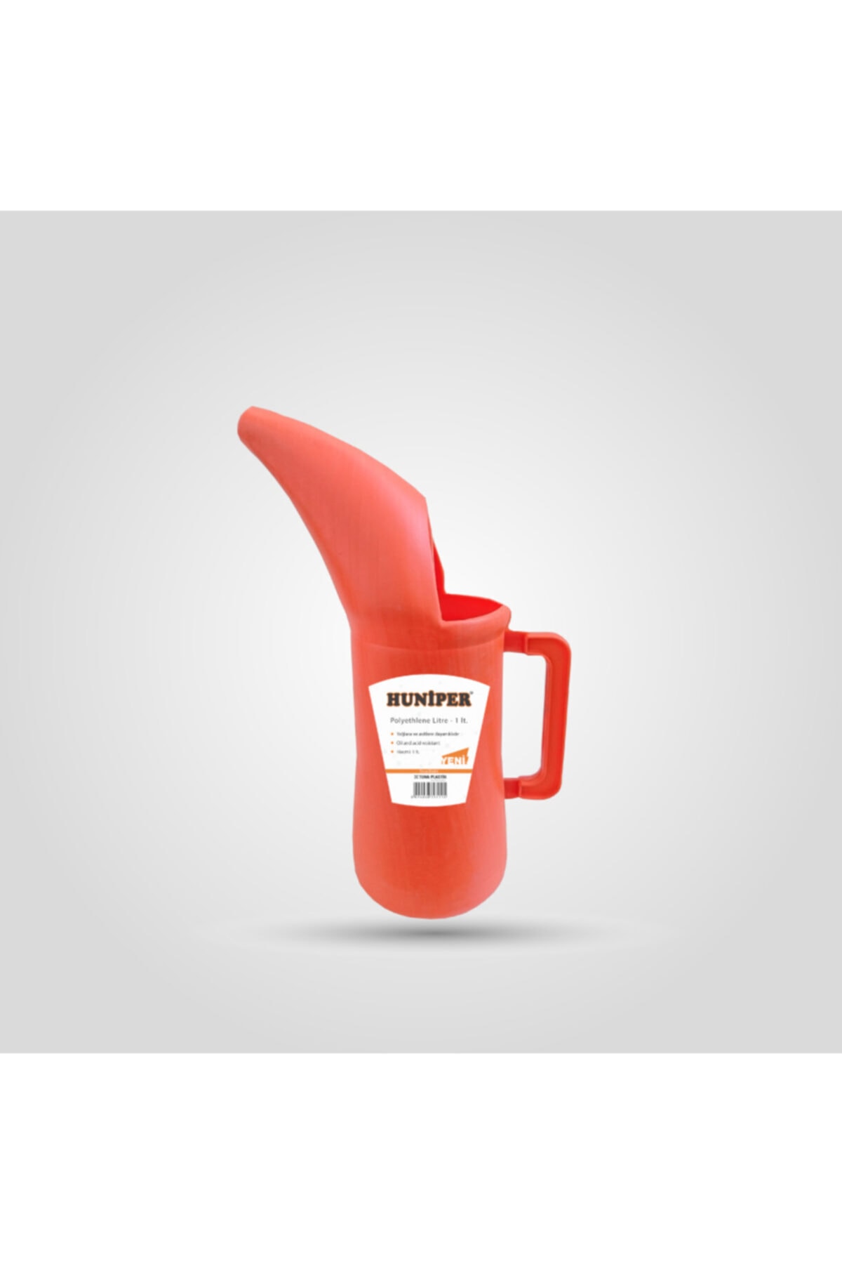 Plastik Litre Kabı Hunili Yağdanlık Ölçekli 1 Lt - 1