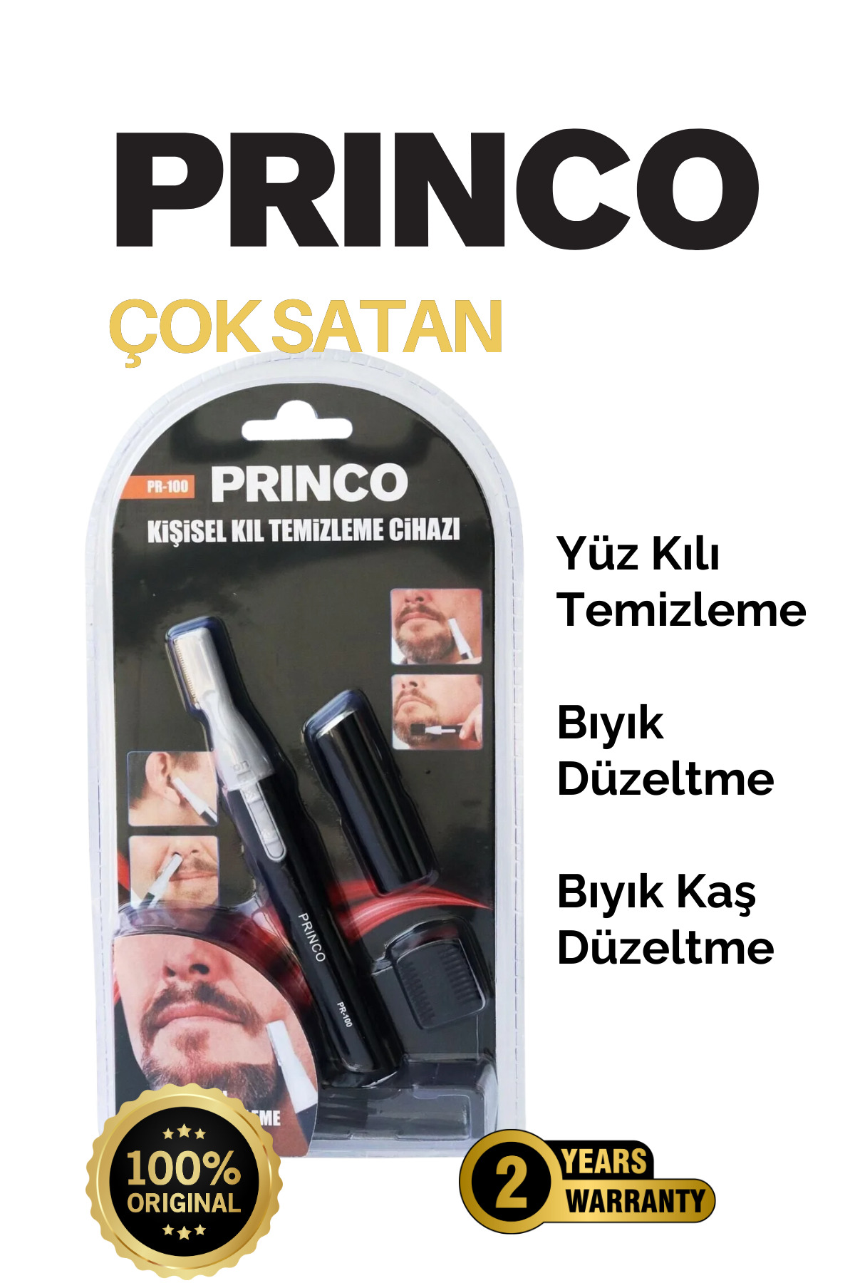 Burun Kıl Alma Tüy Alma Bakım, Kişisel Yüz Kıl Tüy Temizleme Makinesi PR100-1 2