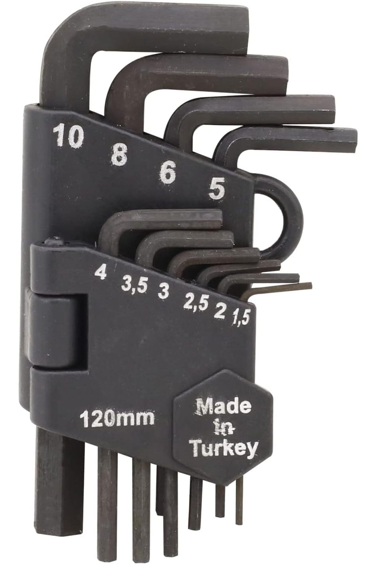Edoni Allen Anahtar Seti 10 Parça 120 Mm Eas - 120