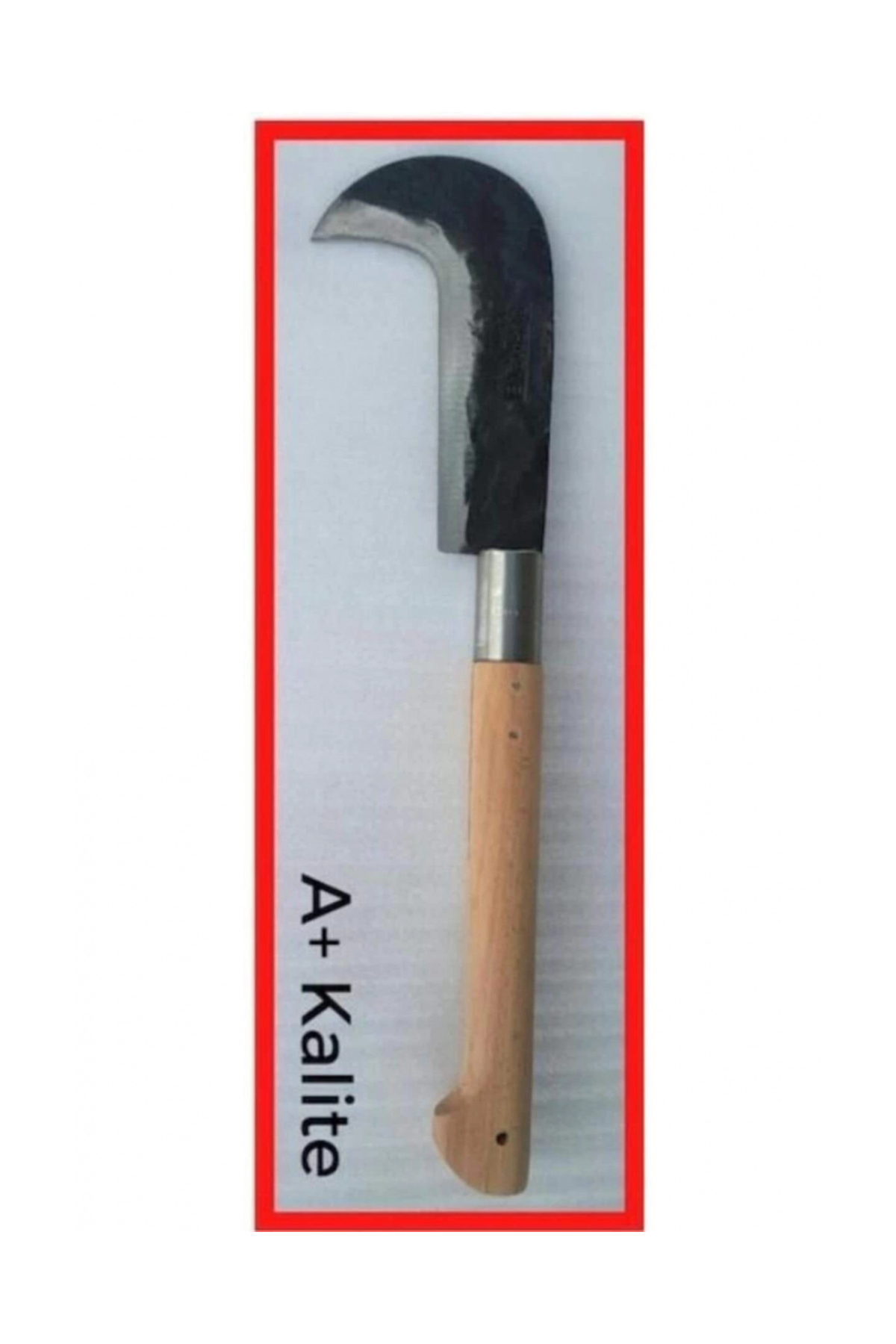 Yıldızlı Dövme Çelik Tahra Orak Odun Budama Dal Kesme Sürmeneden 2