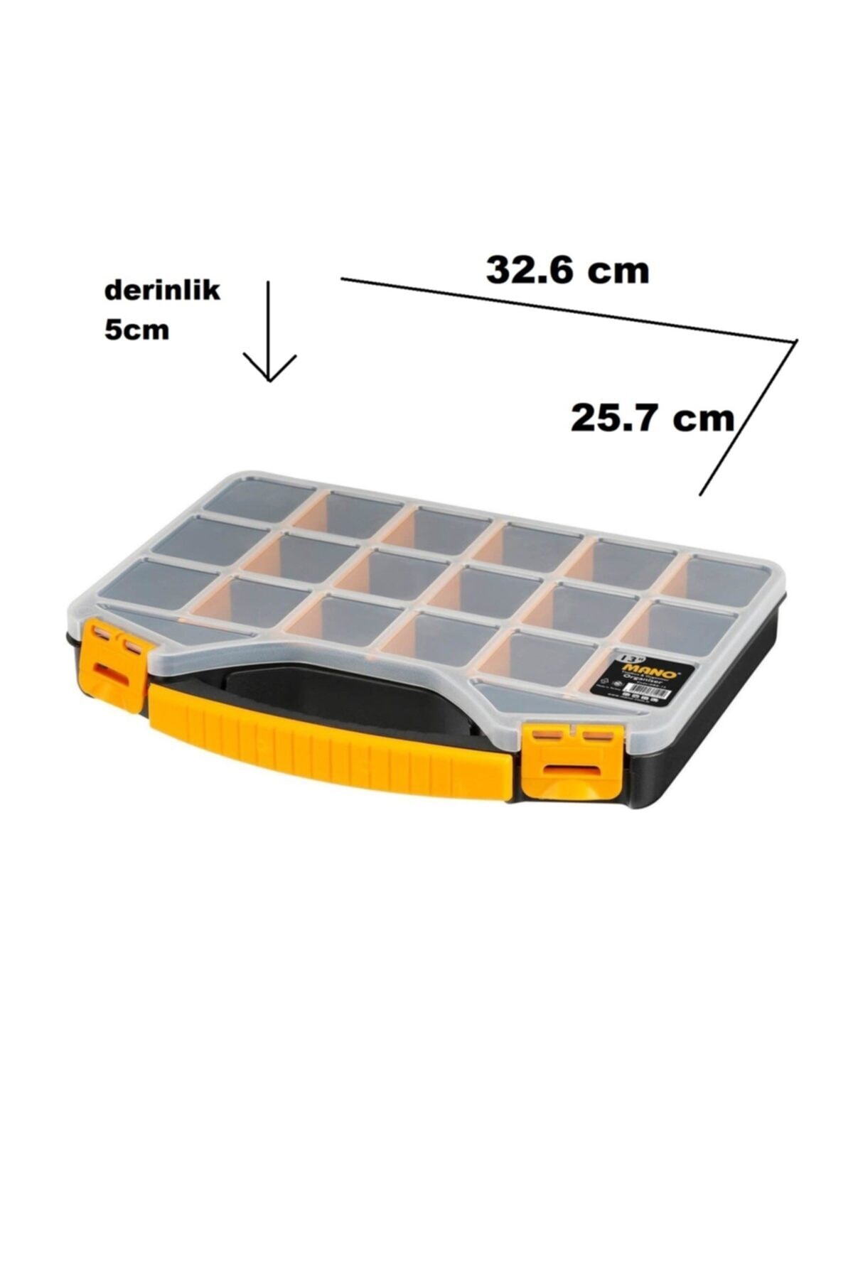 Organizer 13" (18 Bölmeli 32x25 Cm ) 2