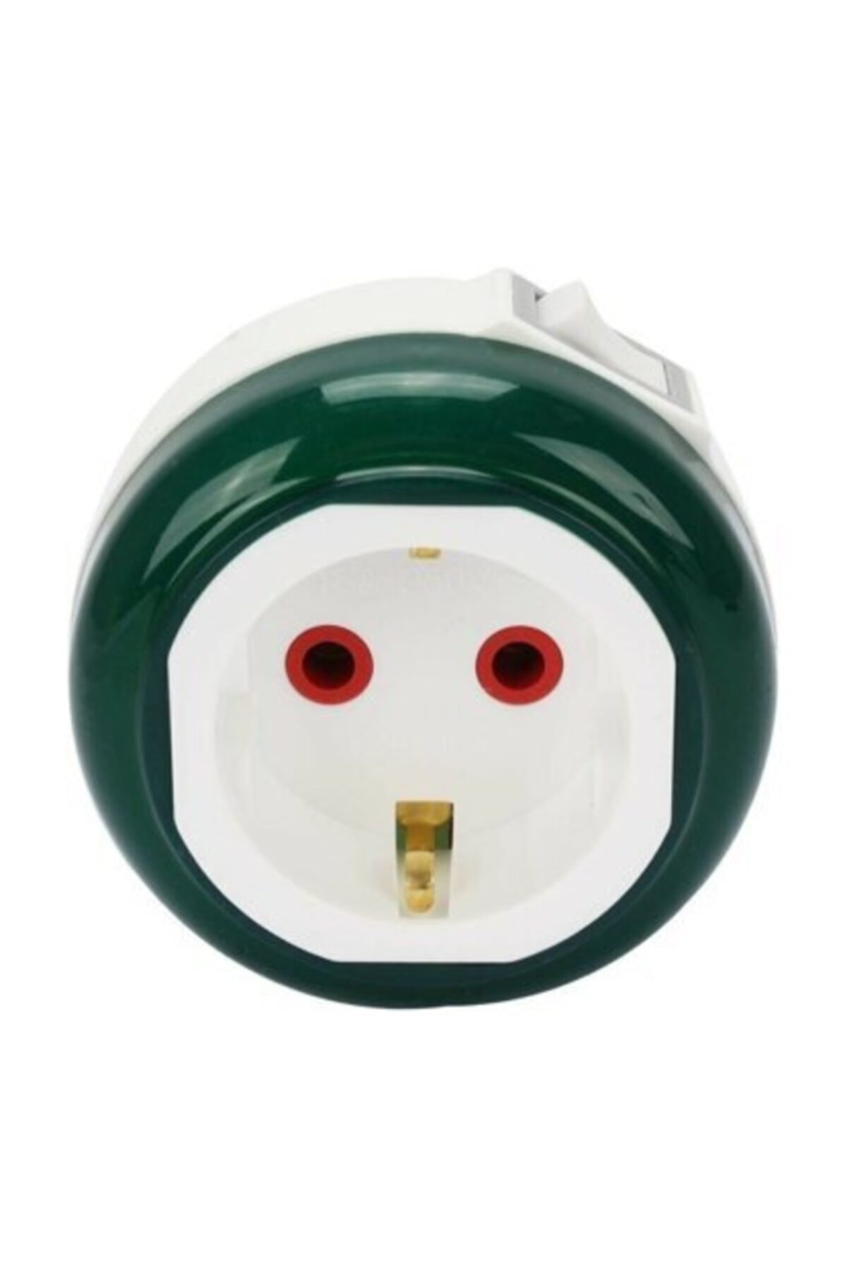 Yeşil Led Gece Lambası Prizli Aç Kapa Anahtarlı 2