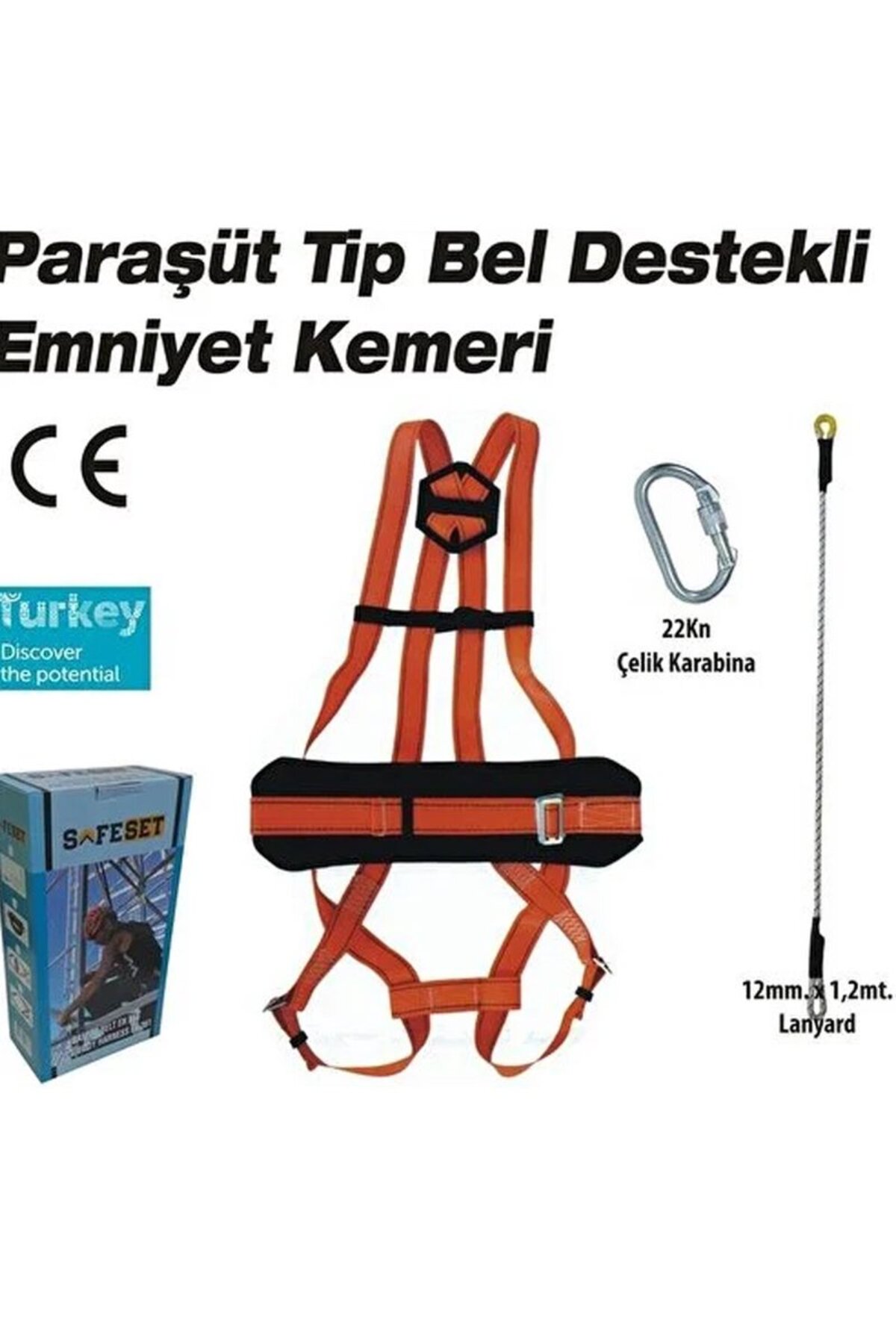 Emniyet Kemeri Max Safety Paraşüt Tipi 2