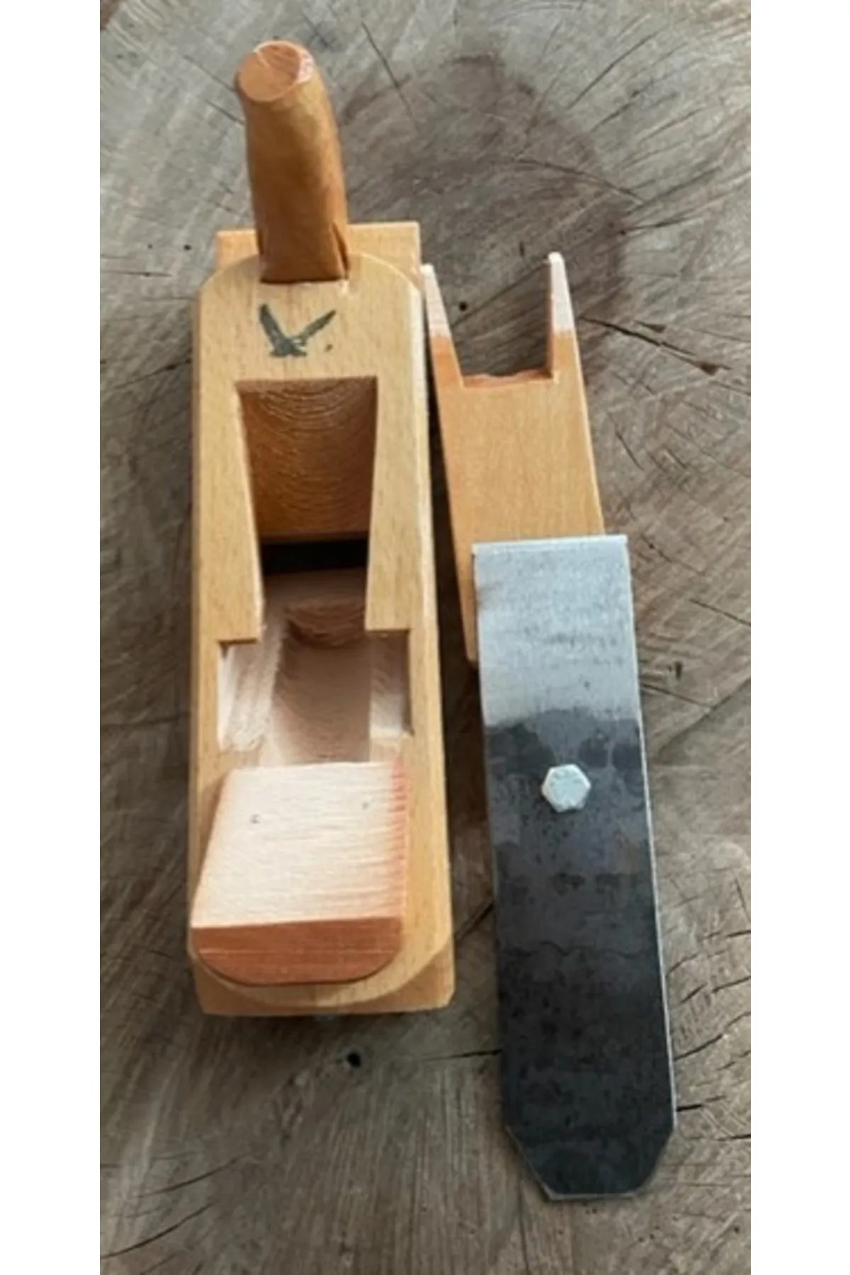 Ağaç / Ahşap Rende - Büyük Kalın Marangoz El Rende 24x7 Cm VERNİKLİ 1.KALİTE 3