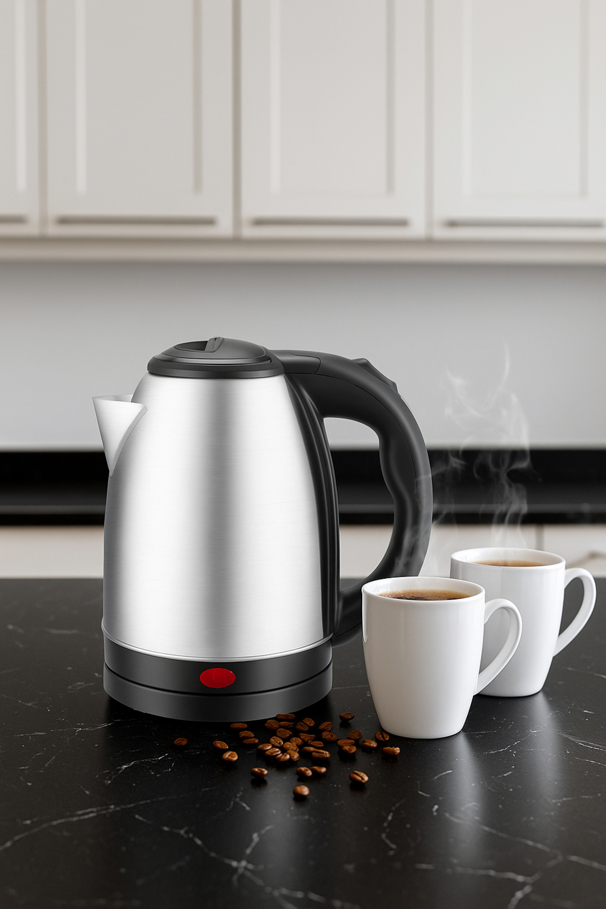 BİGPRO Elektrikli Gizli Rezistans Su Isıtıcısı Ketıl Çelik Kettle 1.8 Litre 2