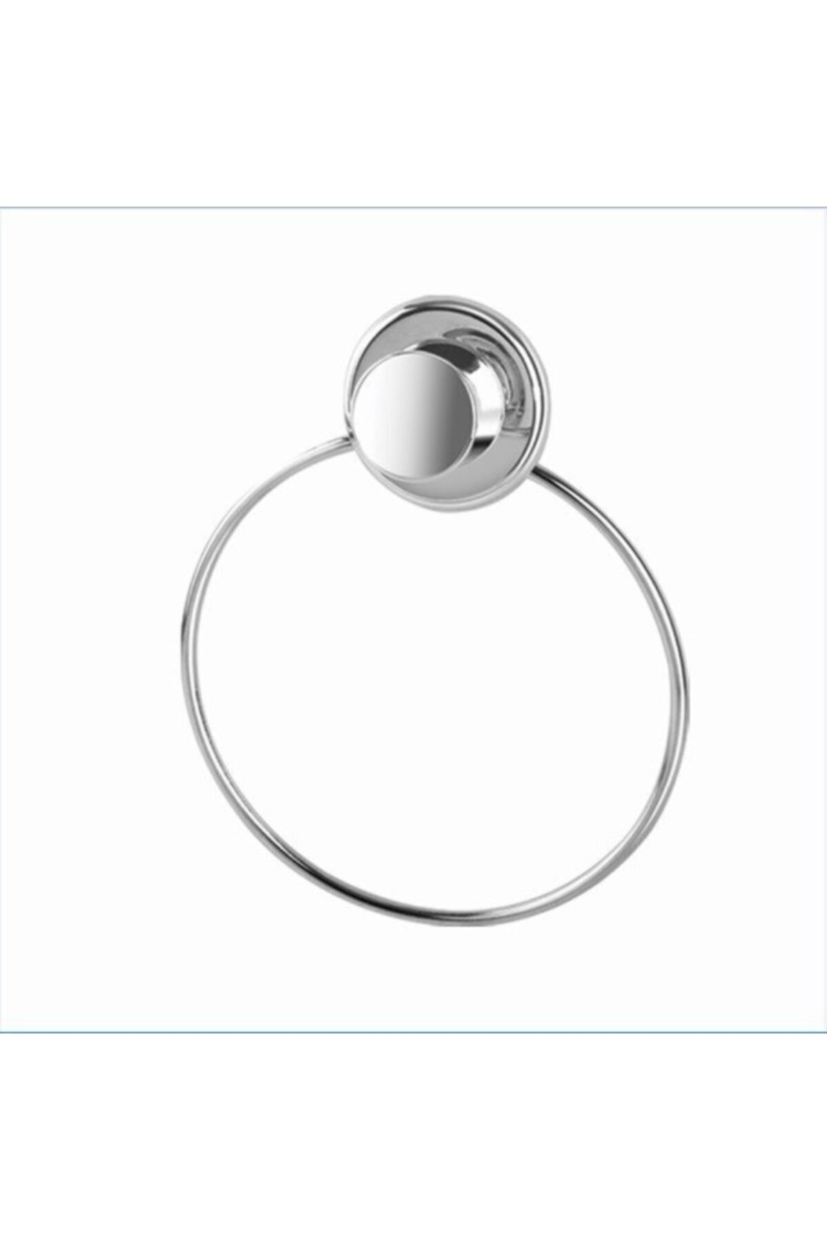 Mükemmel Yapışkanlı Yuvarlak Paslanmaz Metal Havluluk Çelik Ayna