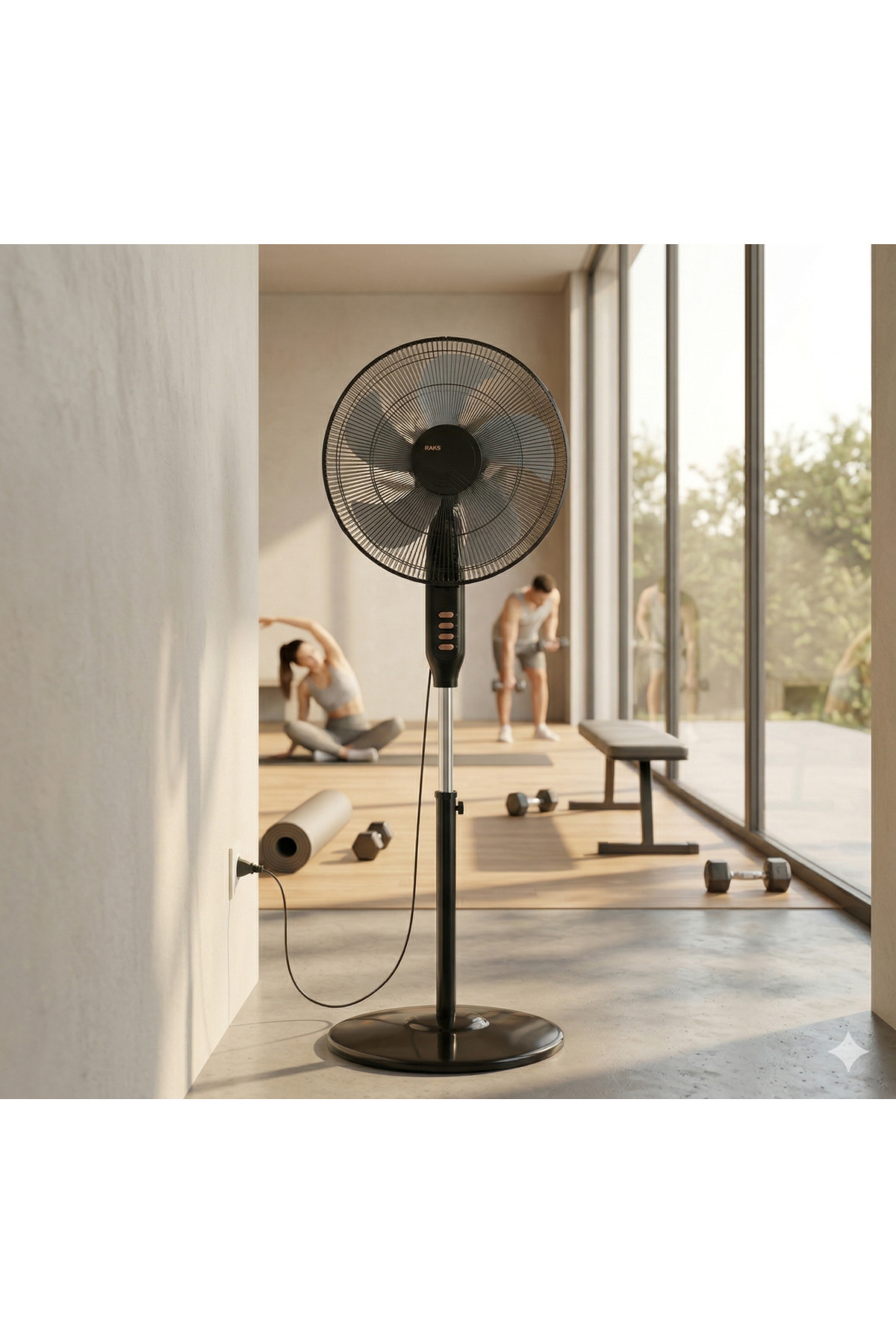 SF 18 EXTRA 65 WATT 18İNÇ/45CM. Ayaklı Vantilatör 5 PERVANELİ 7 YIL GARANTİLİ 3