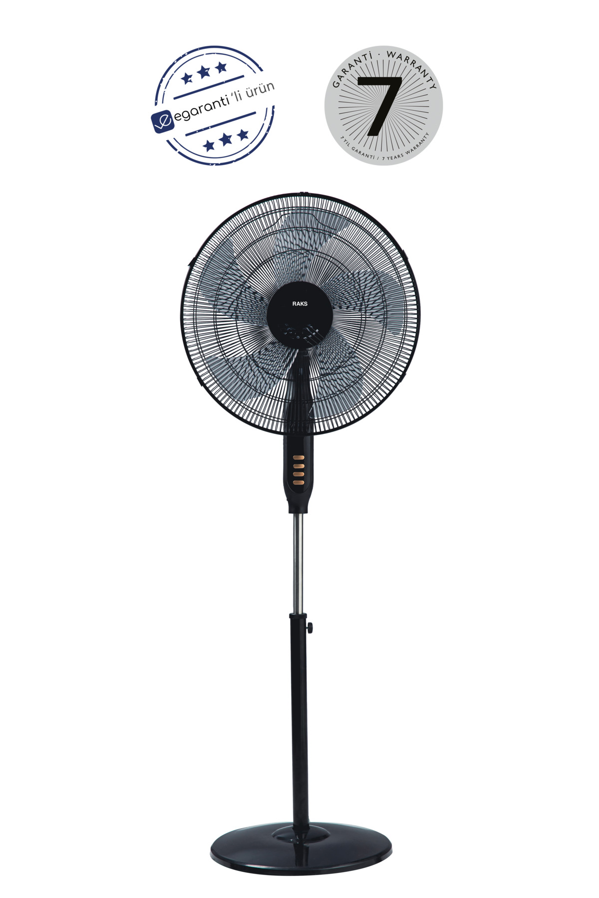 SF 18 EXTRA 65 WATT 18İNÇ/45CM. Ayaklı Vantilatör 5 PERVANELİ 7 YIL GARANTİLİ