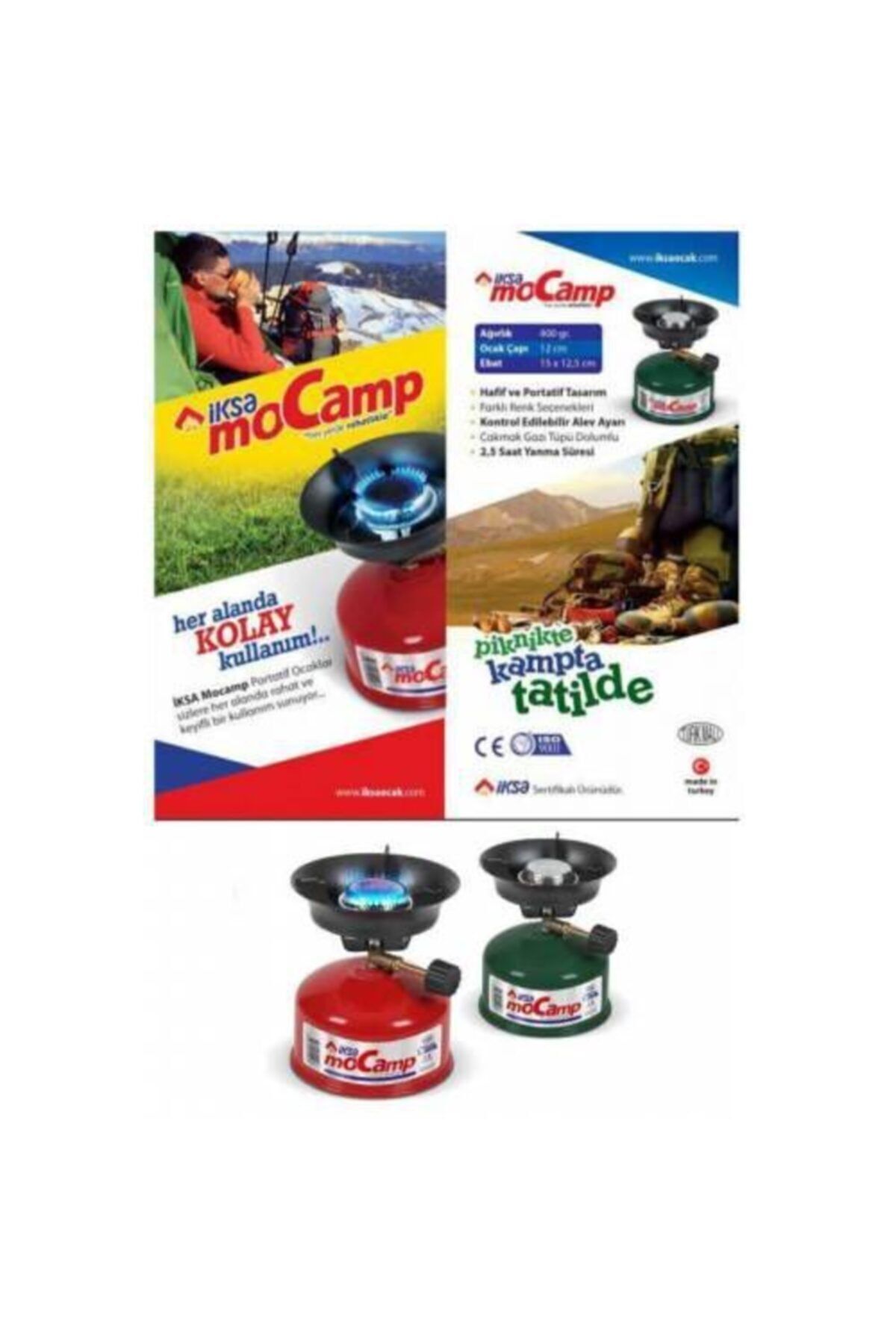 Mocamp Doldurulabilir Kartuş Pratik Kamp Ocağı Sizlerle () 5