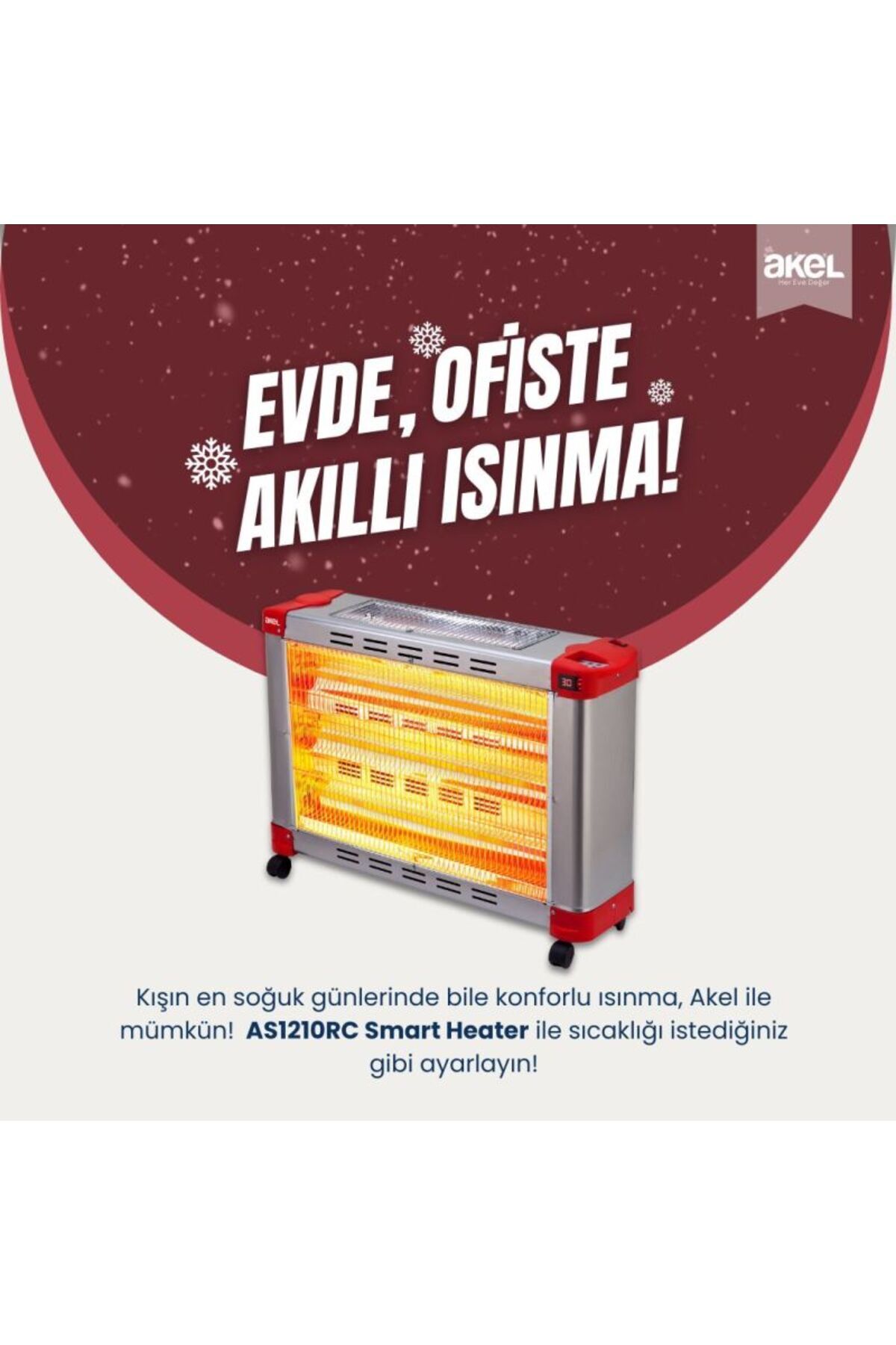 As-1210 2900 W Elektrikli Quartz Isıtıcı 2