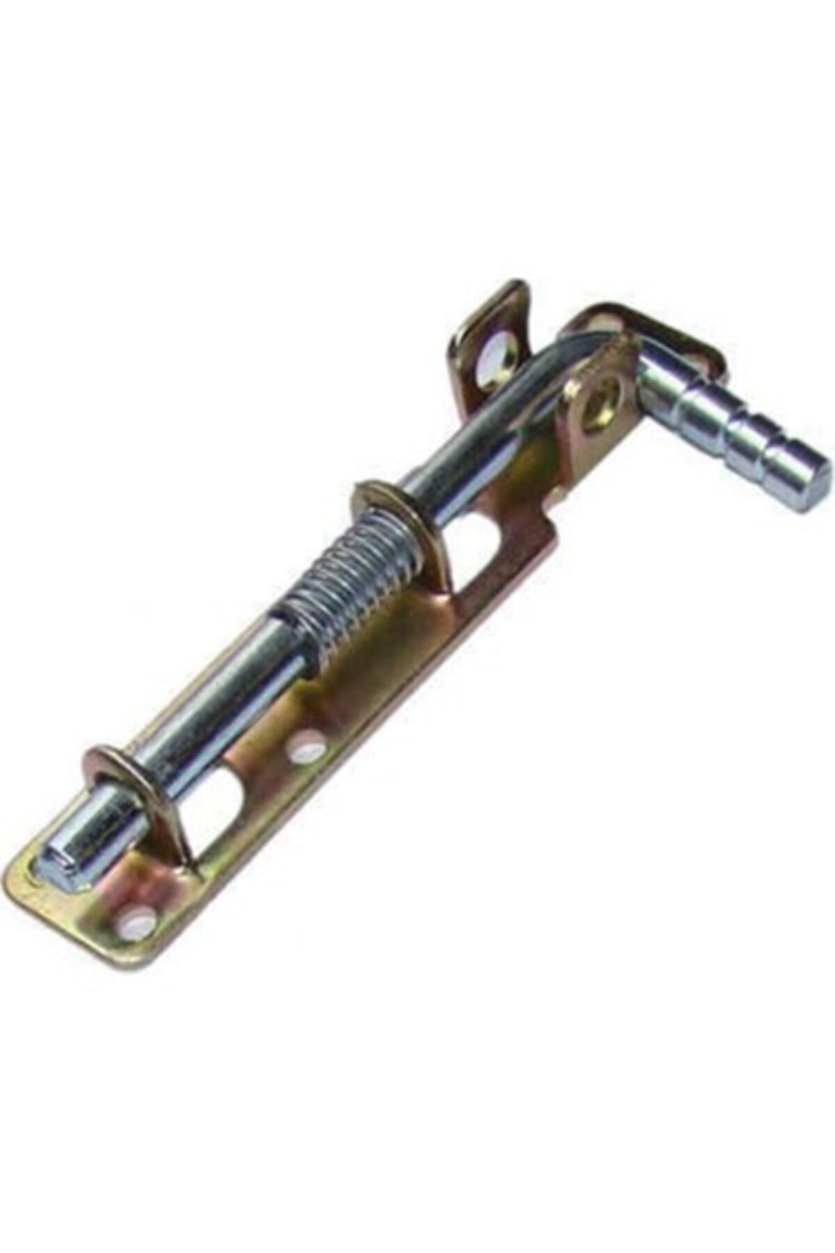 Yaylı Perforje Demir Kapı Sürgüsü 20 Cm - 1