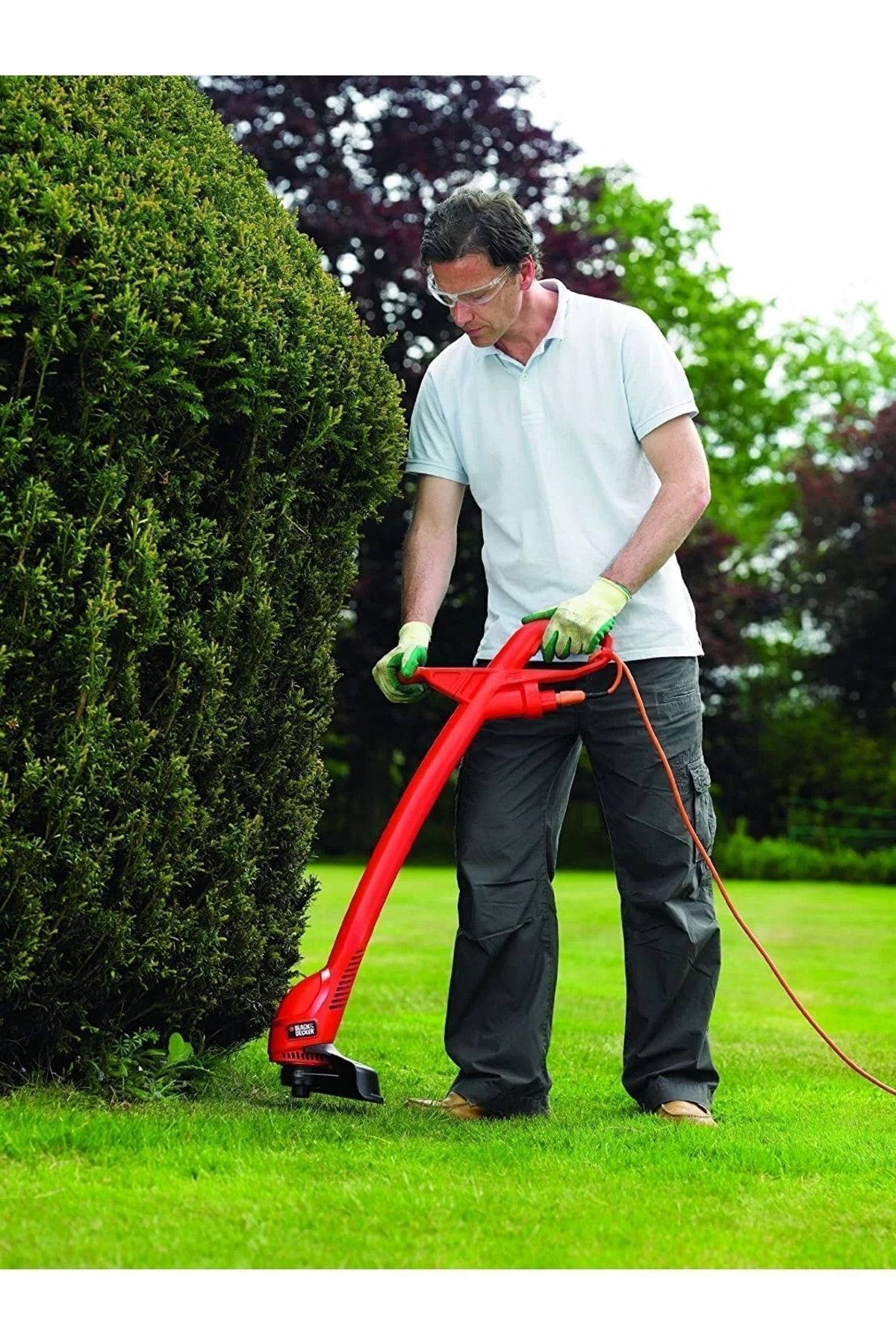 Gl360sb Çim Kesme Makinesi Misinalı 350w 25cm 3