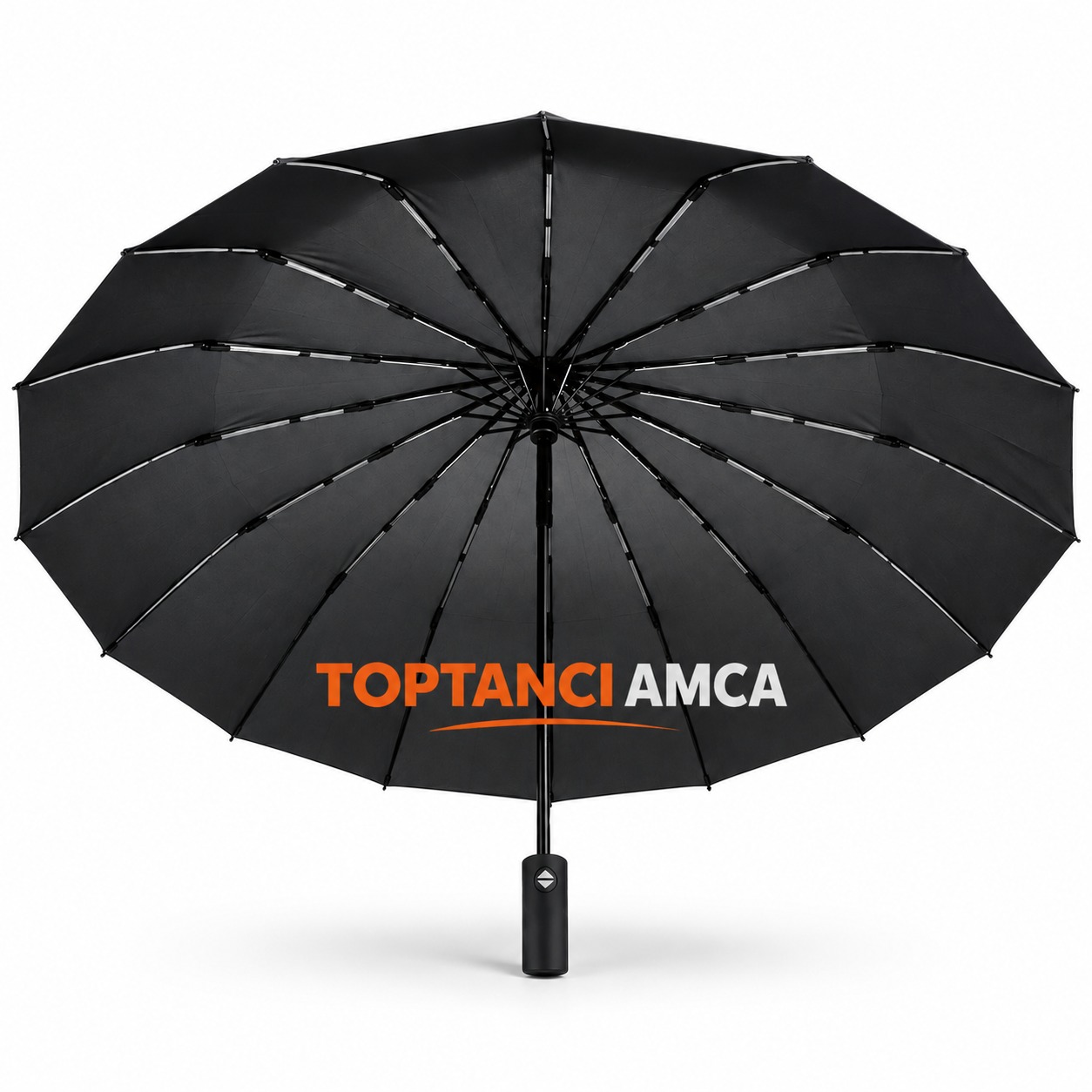 RW-092 16 Telli Tam Otomatik Şemsiye – 100 cm Geniş Açılım, 30 cm Kompakt, Su İtici & UV Korumalı, Kaydırmaz Sap 2