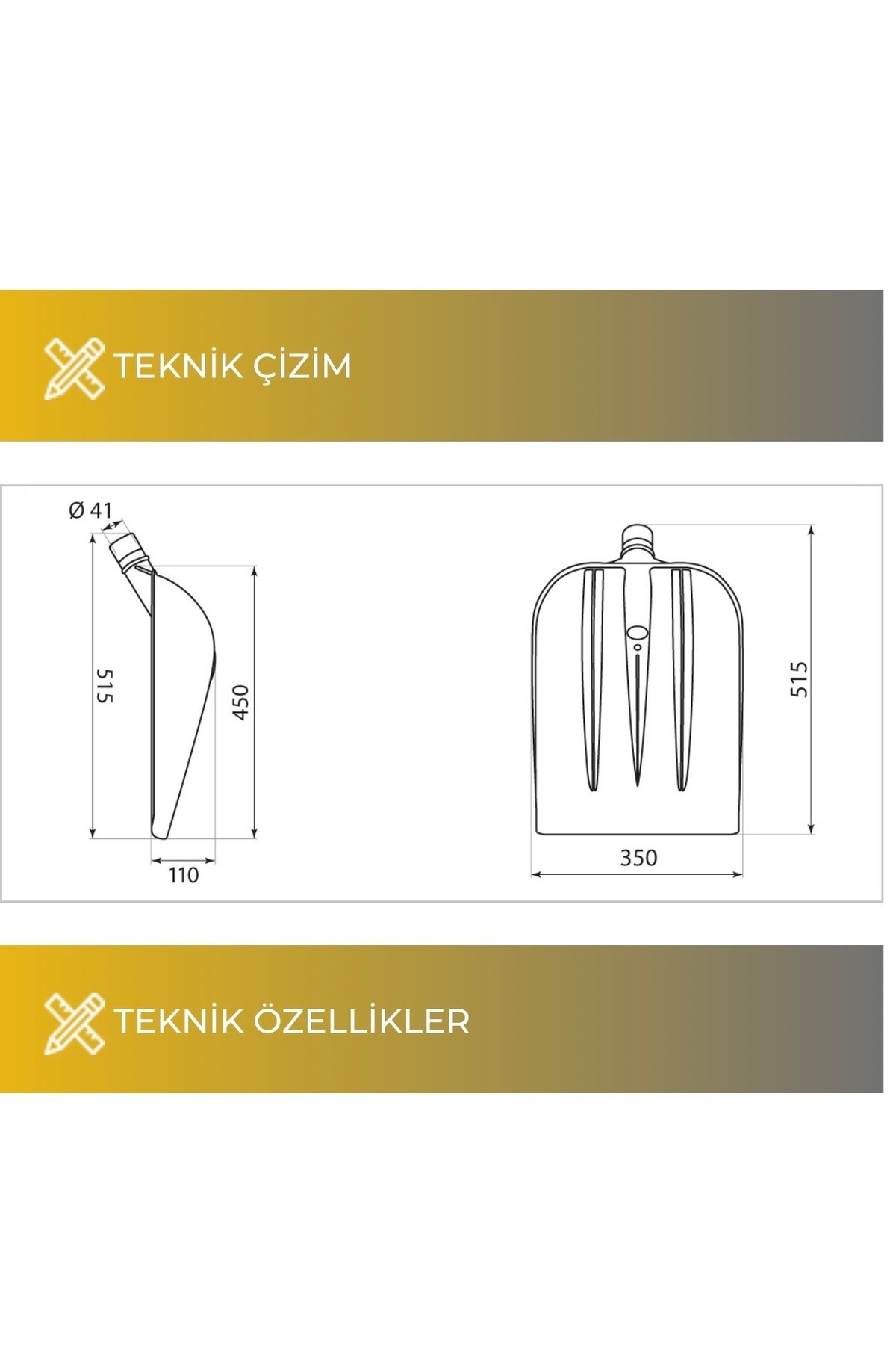 Fındık Doldurma Küreği Zahireci Küreği Sap takılabilir Kürek Kalın Etli Malzeme 4