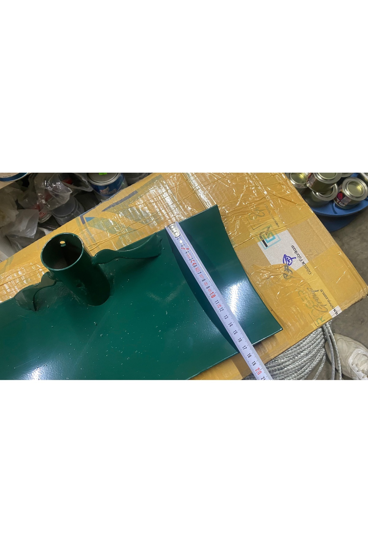 Sapasağlam Metal Gelberi 150 cm Ahşap Saplı Güçlü Metal Bahçe Toprak Küreği 5