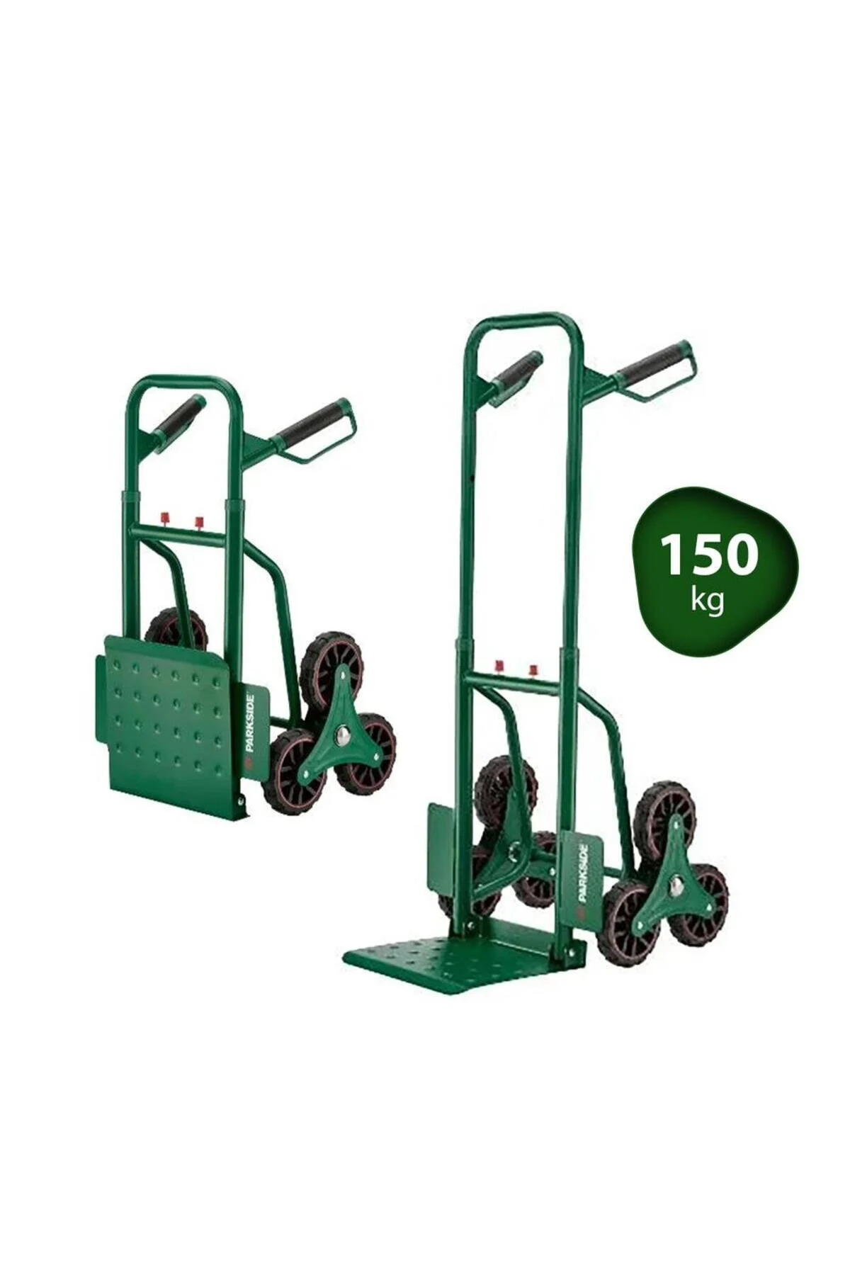 Merdiven çıkabilen yük taşıma arabası katlanır yer kaplamaz 150 kilo koli taşıma aracı 4