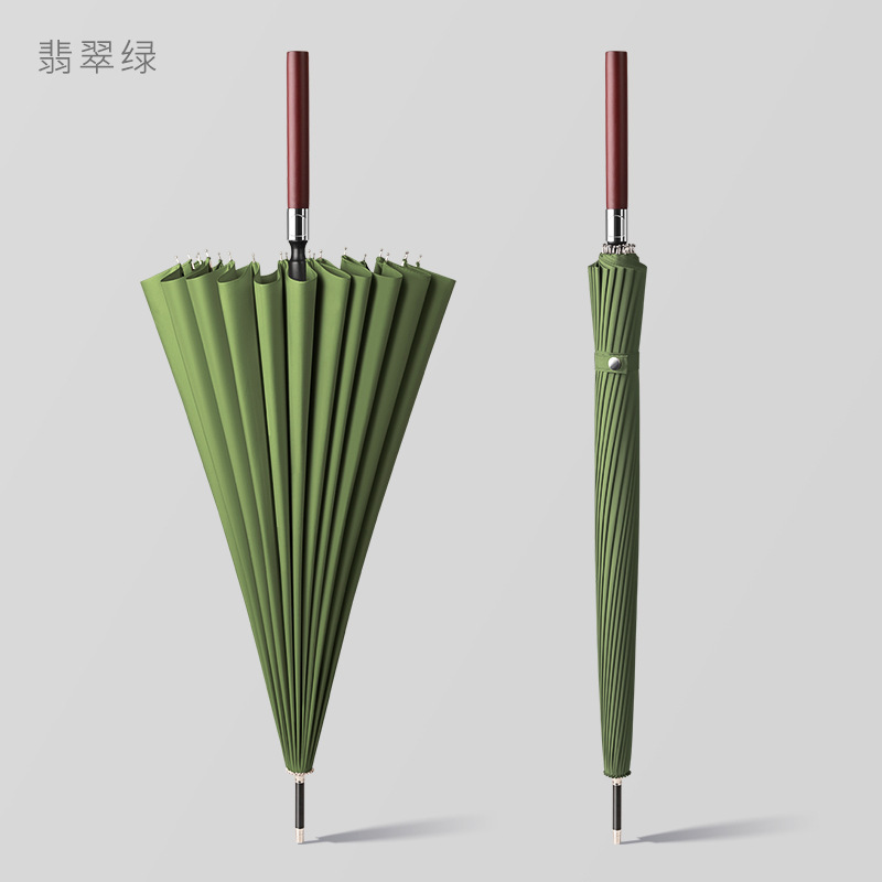 24 Telli Japon Şemsiye Haki Kumaş - 1