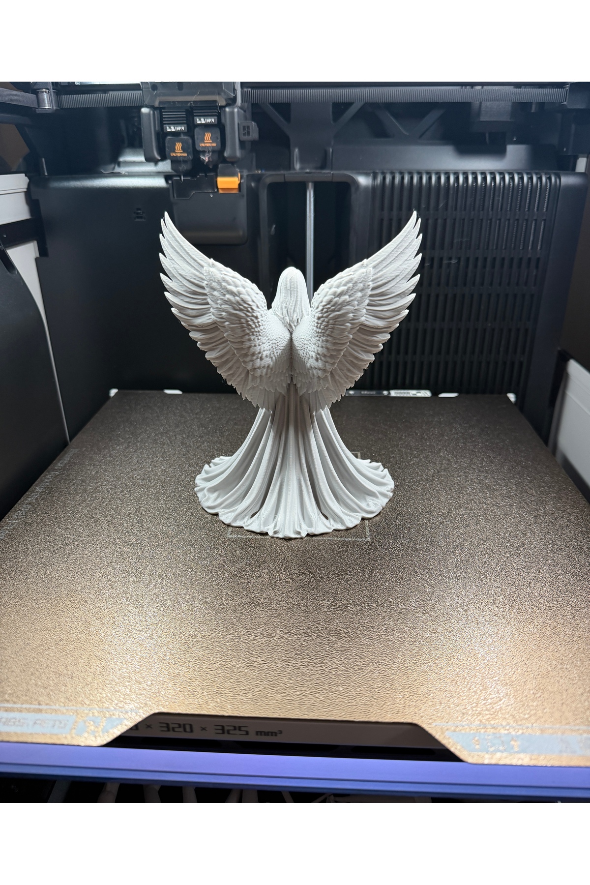 Kanatlı Melek Figürlü Dekoratif Biblo – 3D PLA BASKI DAYANIKLI MALZEME 2