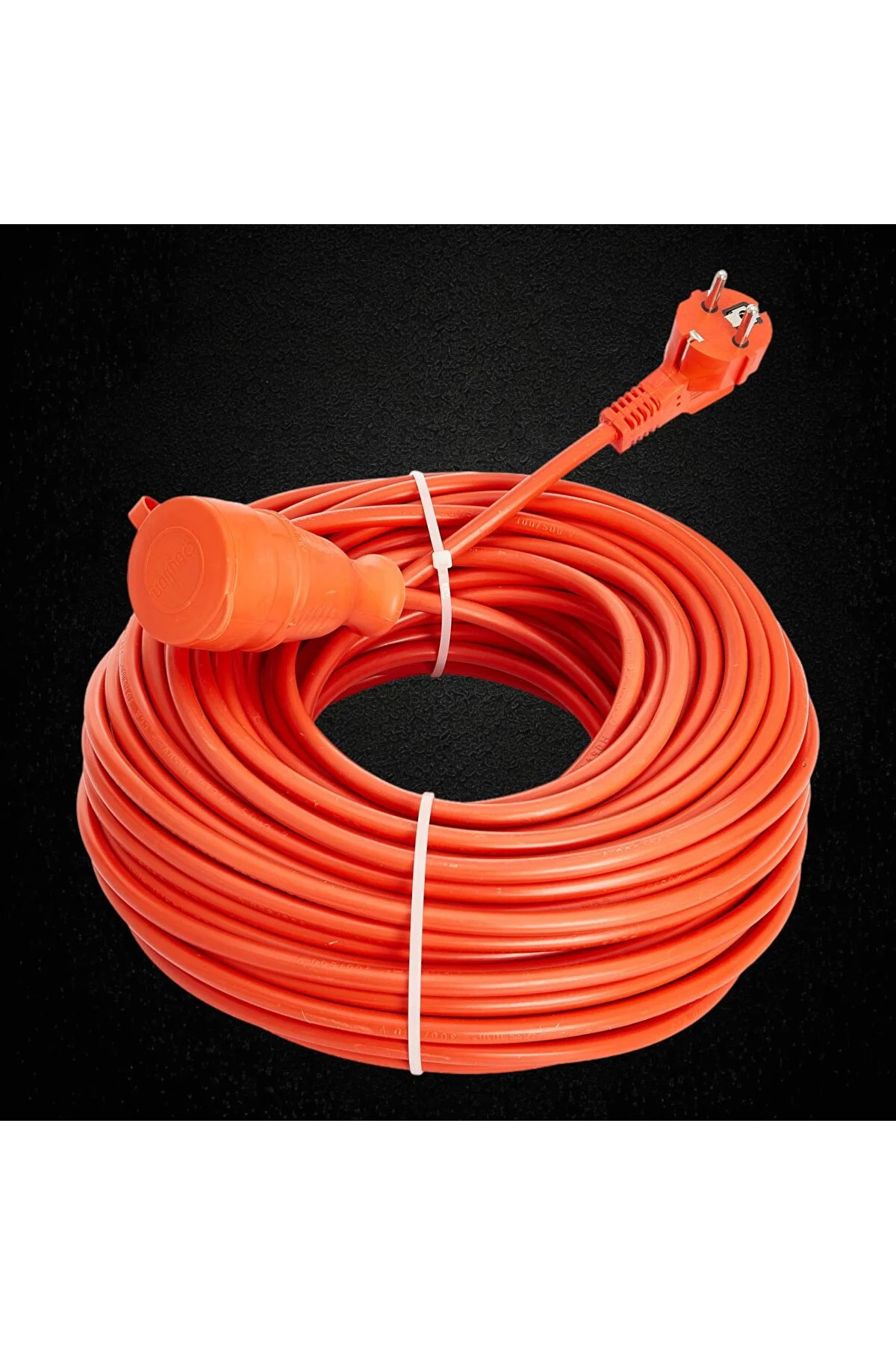 Seyyar Uzatma Kablosu Grup Priz Akım Korumalı Çantalı Dayanıklı Kalın 3x2.5 Mm 40 Metre