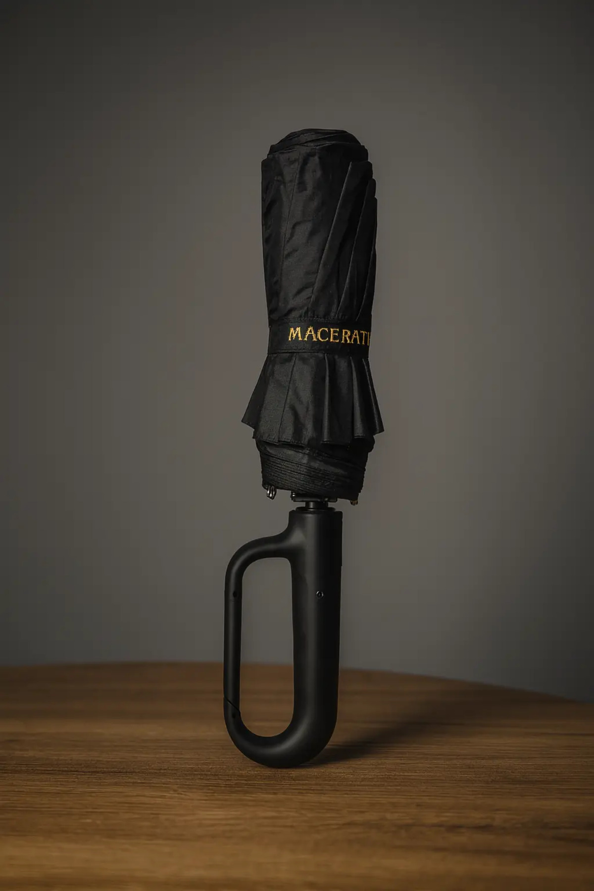 Hook Kancalı Siyah Kılıflı Unisex Kaliteli Full Otomatik Şemsiye 10 Telli Siyah 105 cm çaplı - 1