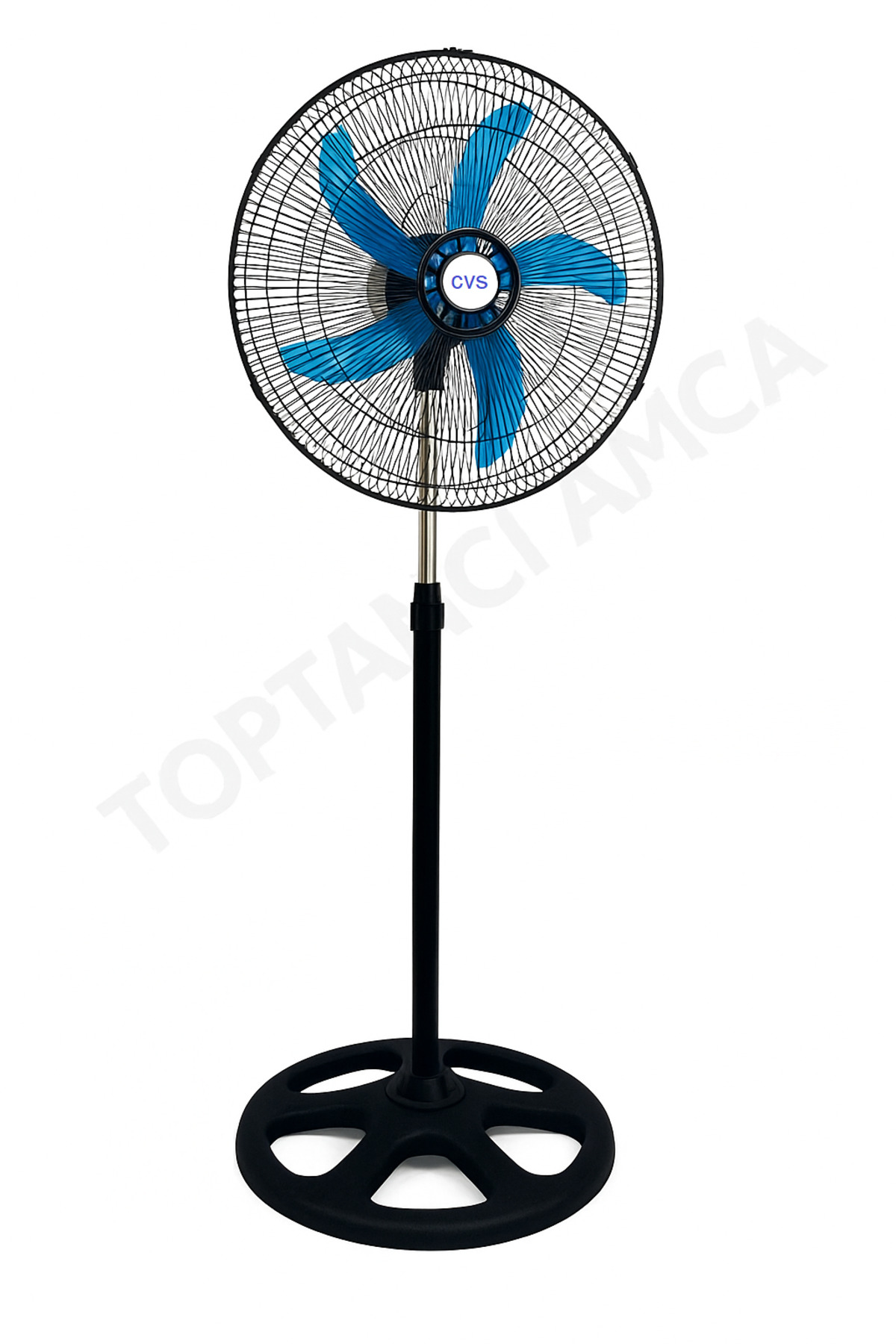 Dn 91022 18 Inç(45cm) Ayaklı Döner Başlıklı Zaman Ayarlı Vantilatör 5 Kanatlı Metal - 1