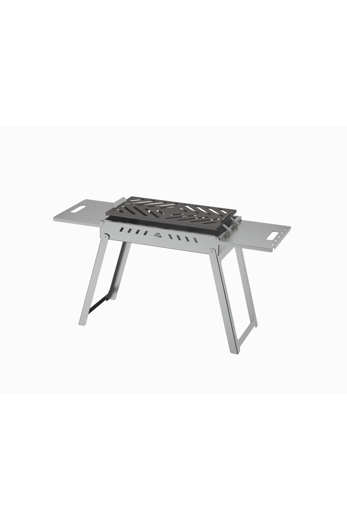 Sehpalı Galvaniz Katlanır Mangal 50 Cm - 1