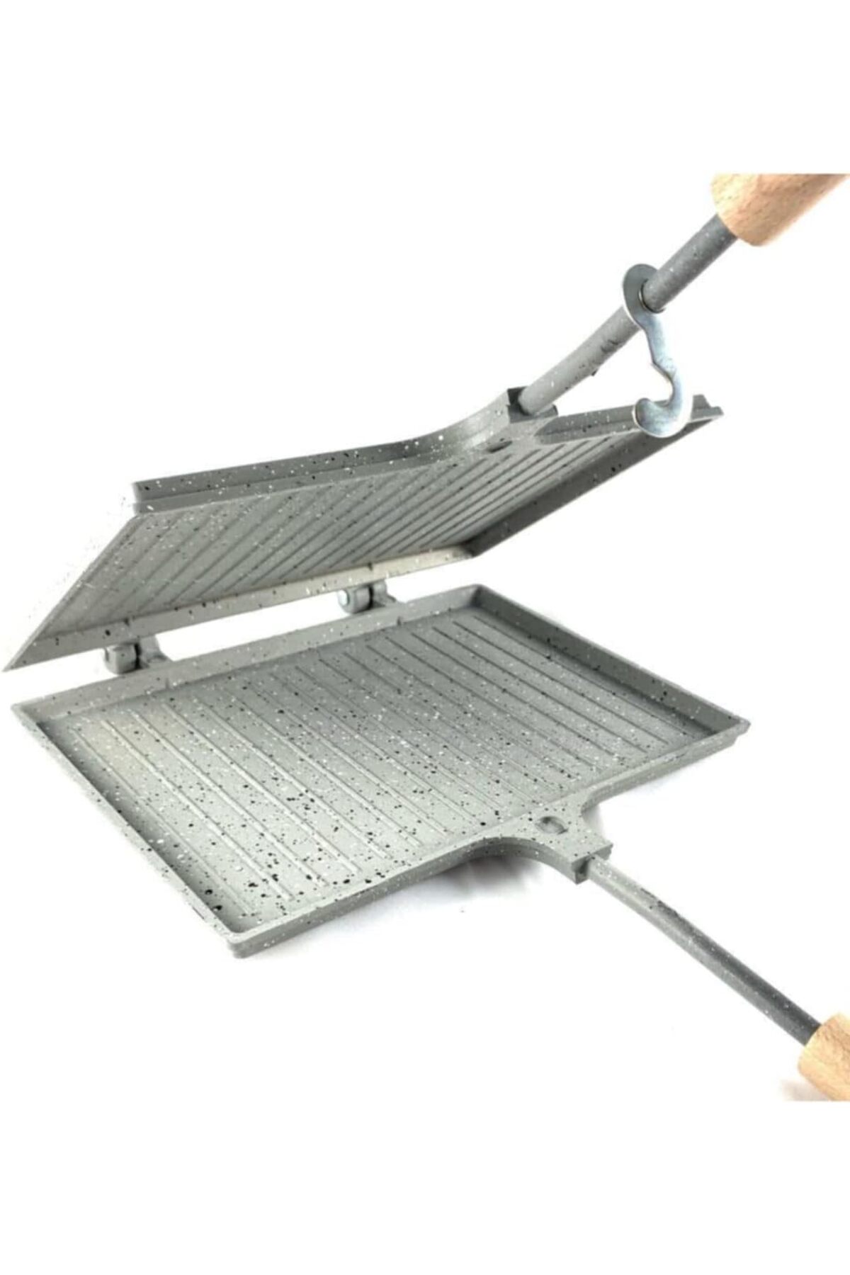 220 - 240 V Tost Makinesi Tost aleti Granit Kalite Klasik Tost Makinesi Gri C 1 Kademe 2 Yıl - 1