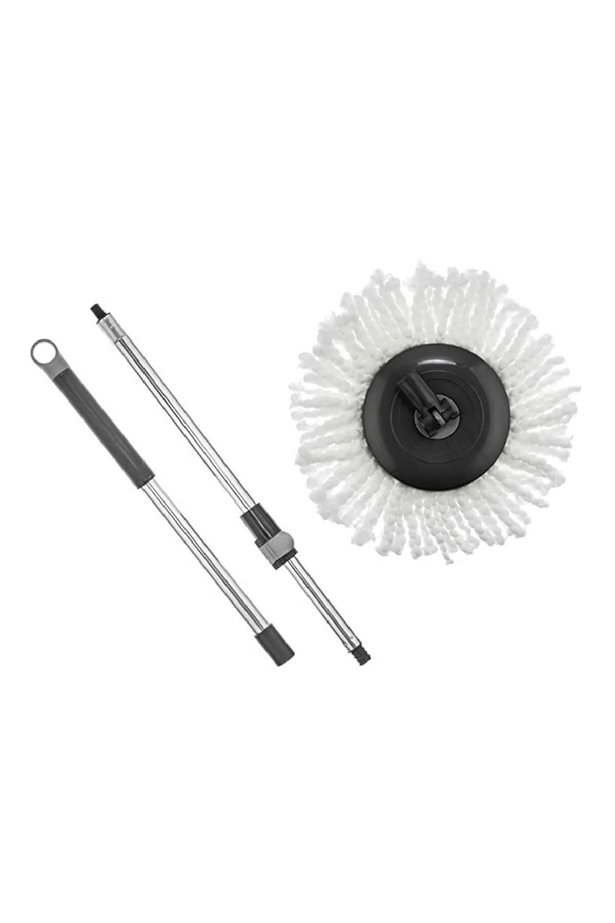 360° OTOMATİK YEDEK MOP YEDEK SETİ 120 CM Hepsine uYUMLU - 1