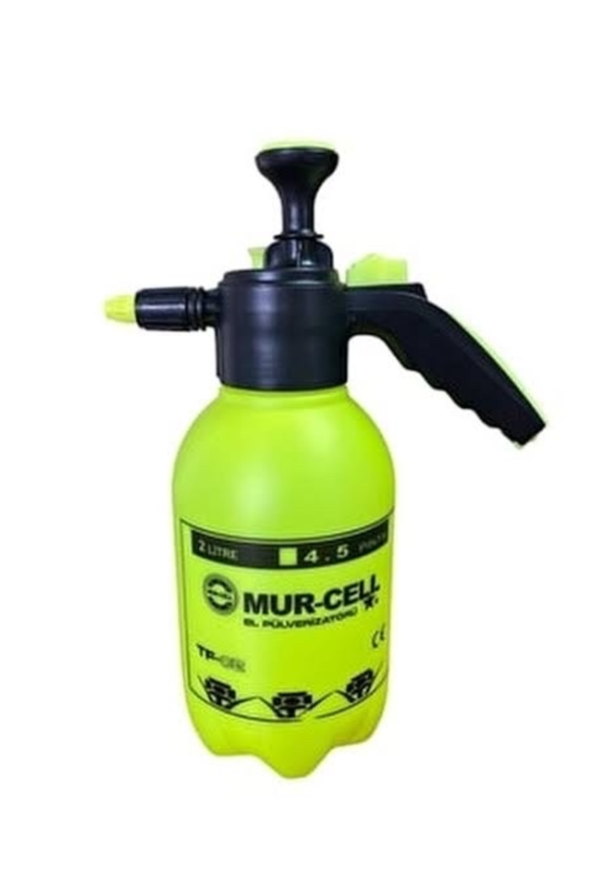 Murcell Ilaçlama Pompası 2 Litre Pompa Su Püskürtücü Fısfıs Ilaç Pompası Bahçe Sulama