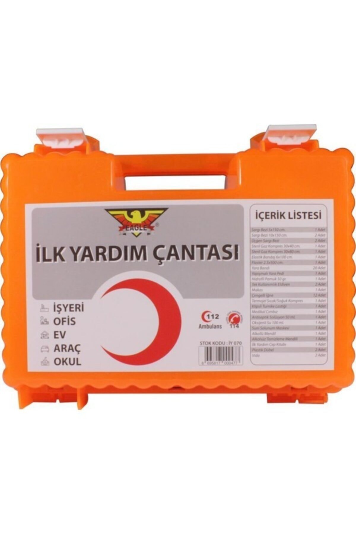 Iy 070 Ilk Yardım Çantası, Ilkyardım Seti