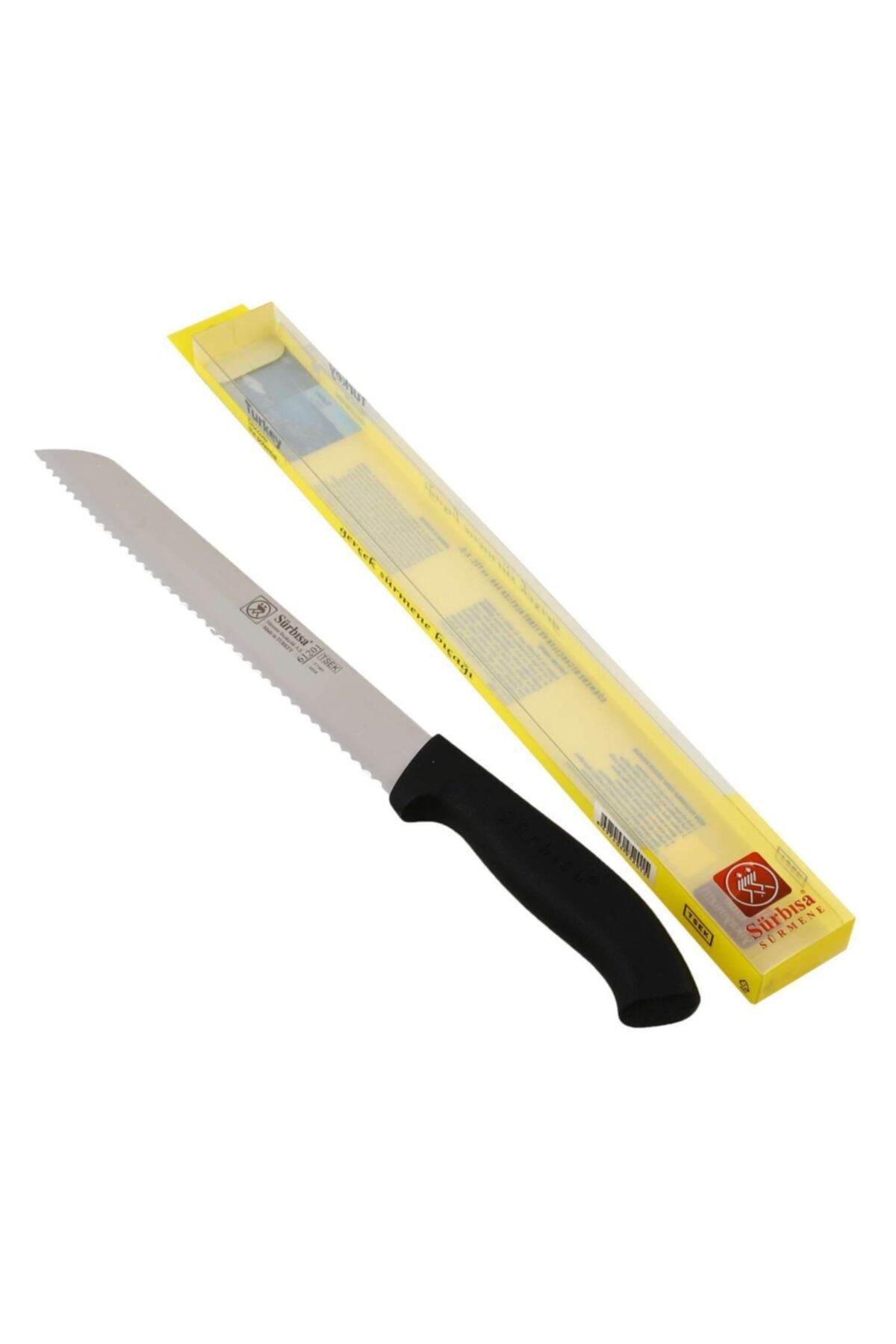 61201 Tırtıklı Ekmek Bıçağı Lazerli Bileme 25 Cm (pimsiz) - 1