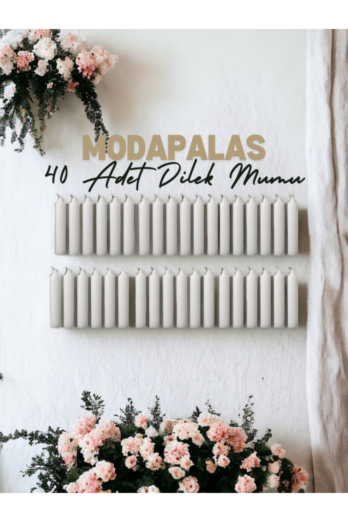 Ekonomik 40 Adet Mum