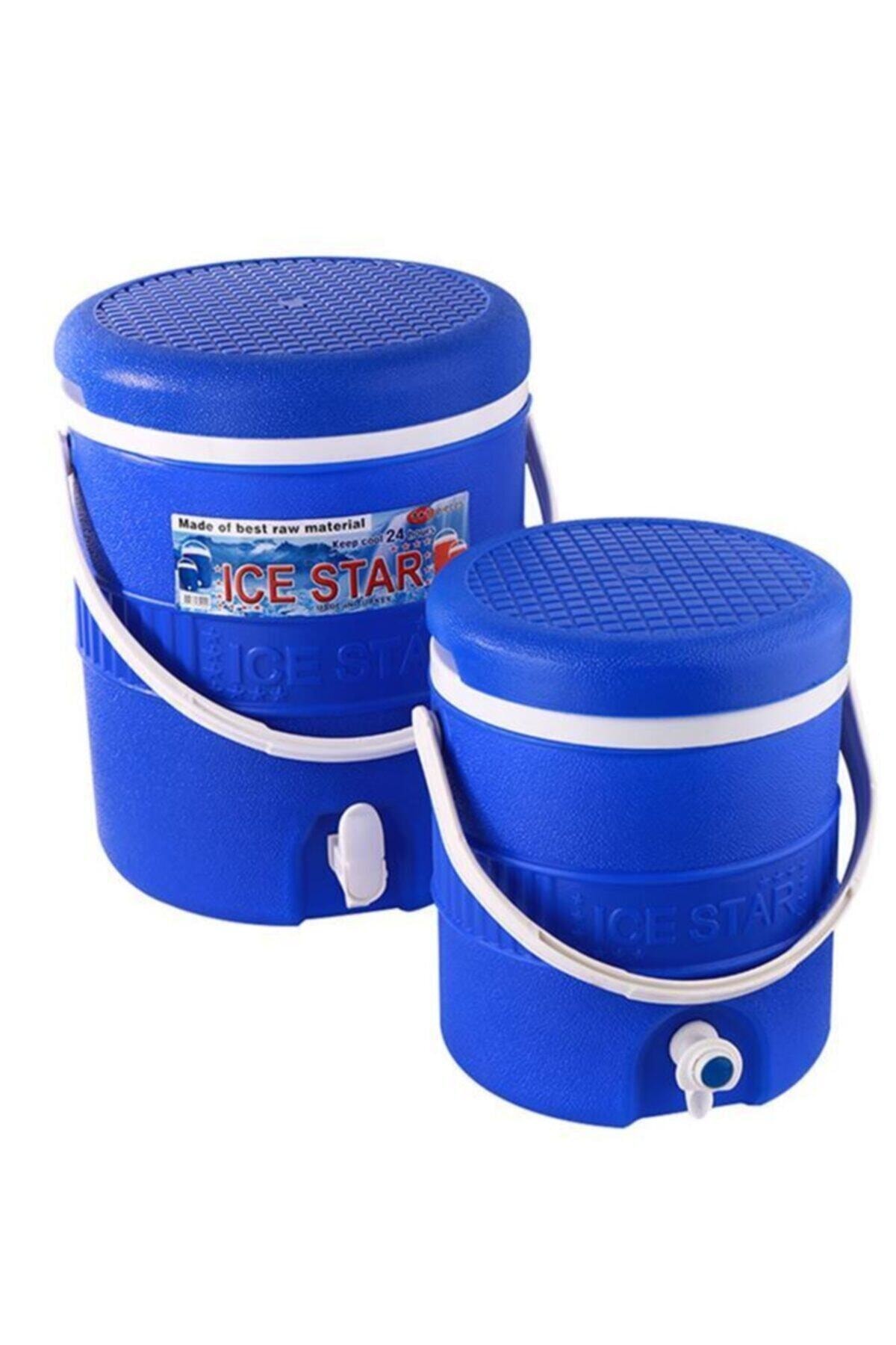 2li Set Musluklu Piknik Termosu Su Termosu Sahil Termosu 14 Litre 6 Litre - 1