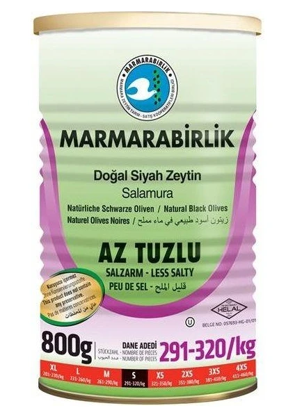 Marmarabirlik Hususi Az Tuzlu 291-320 S 800 gr - 1
