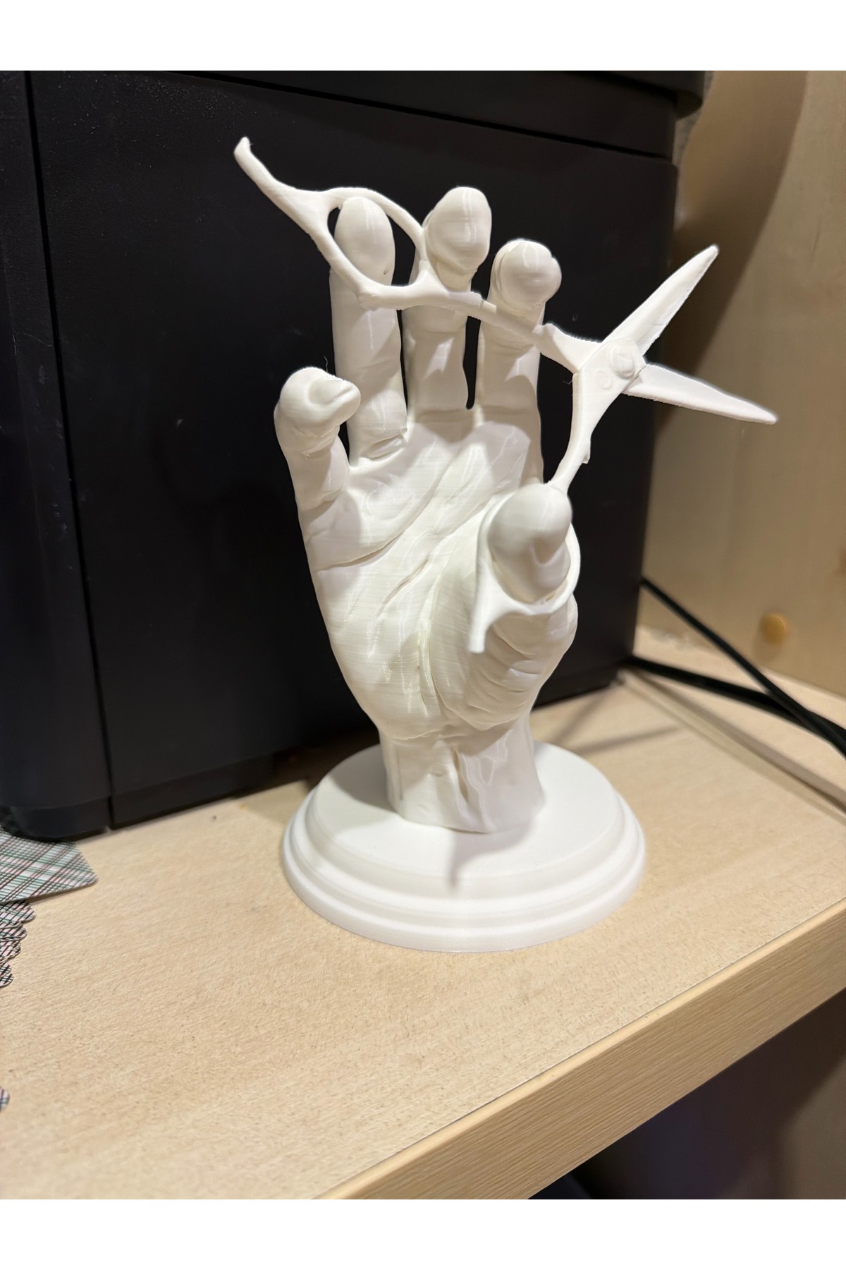El Figürlü Dekoratif Takı ve Yüzük Standı – 3D Baskı Tasarım - 1