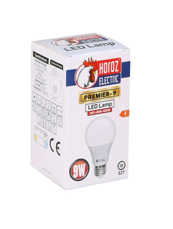 HOROZ LED AMPÜL PREMİER 9 W 10 ADET