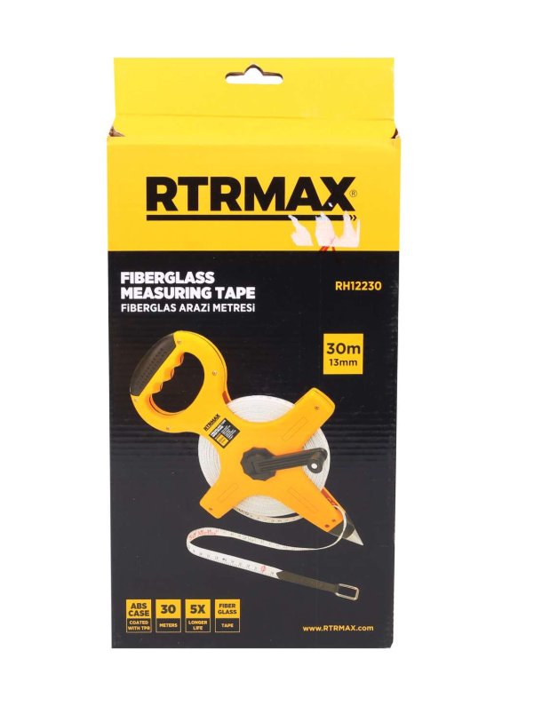 RTRMAX  METRE ŞERİT ARAZİ RH12230 30 MT 13 mm